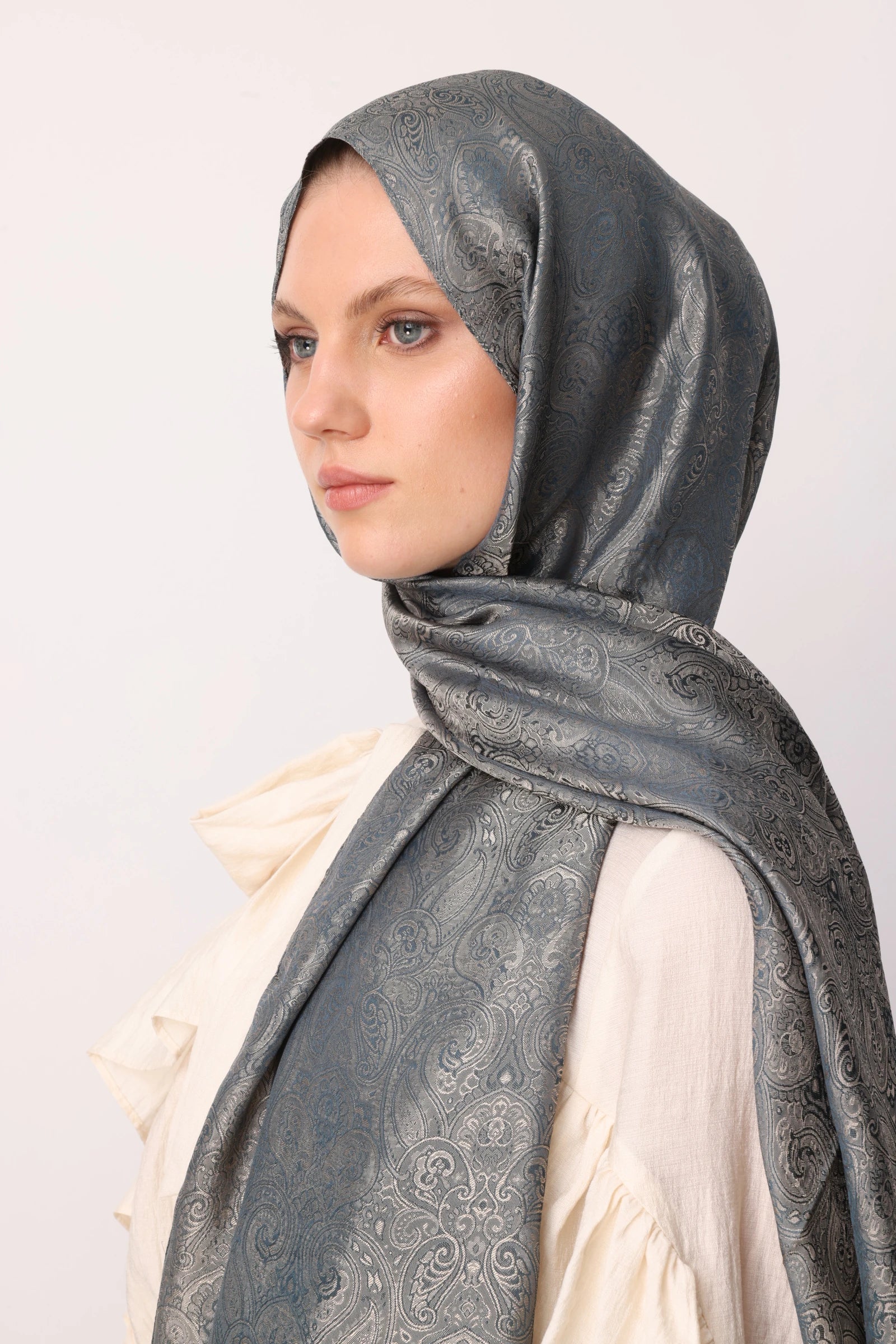 Moren Desen Shine Line Şal