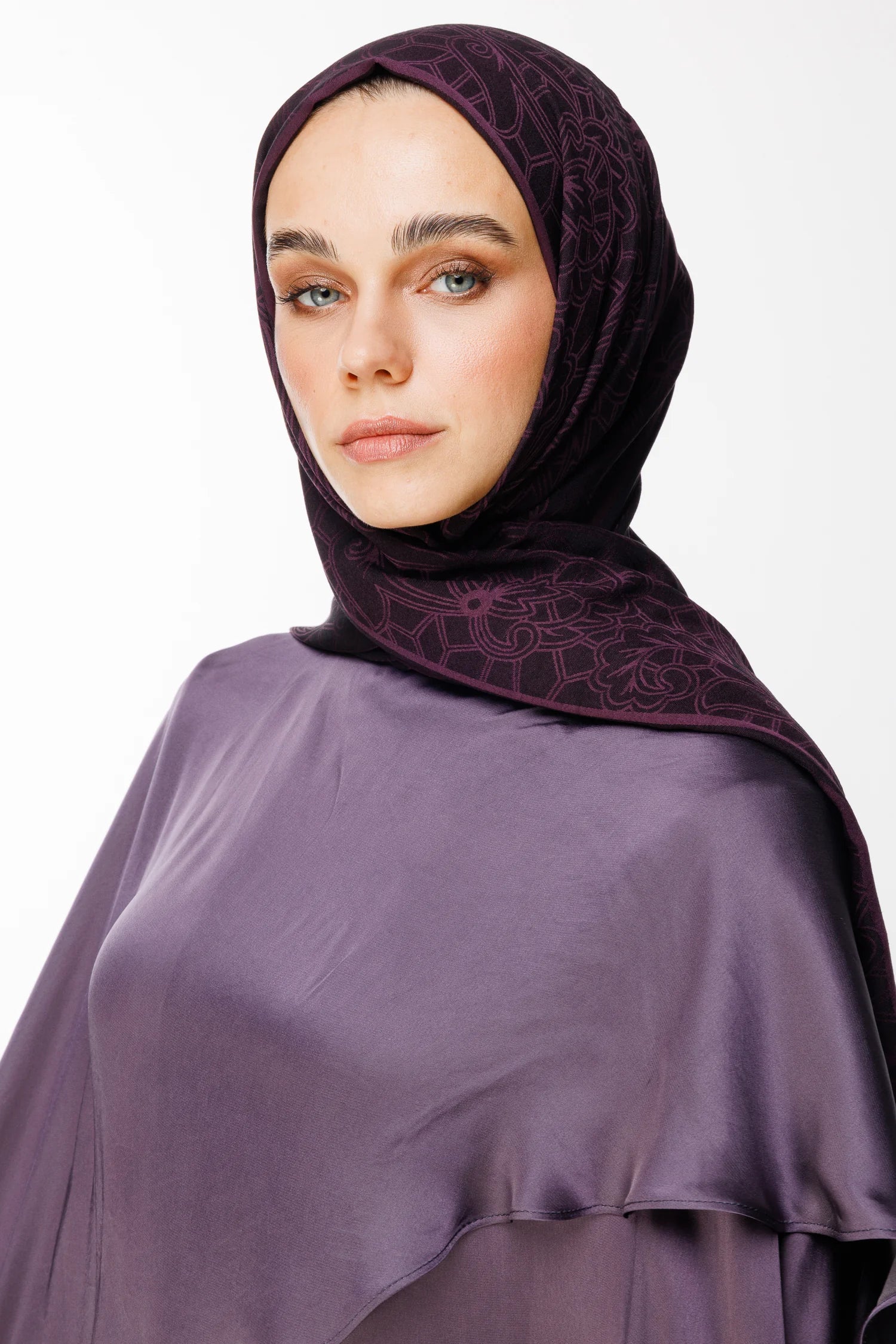 Lavin Desen Çift Taraflı Şal