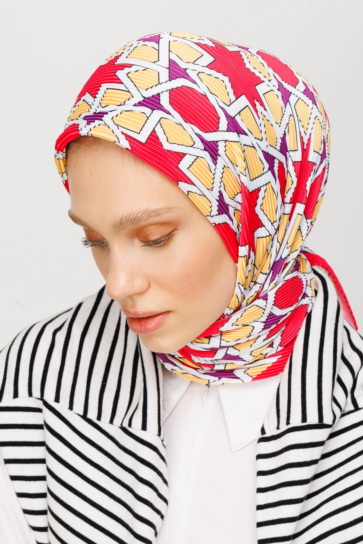 Şira Desen Pilise Eşarp