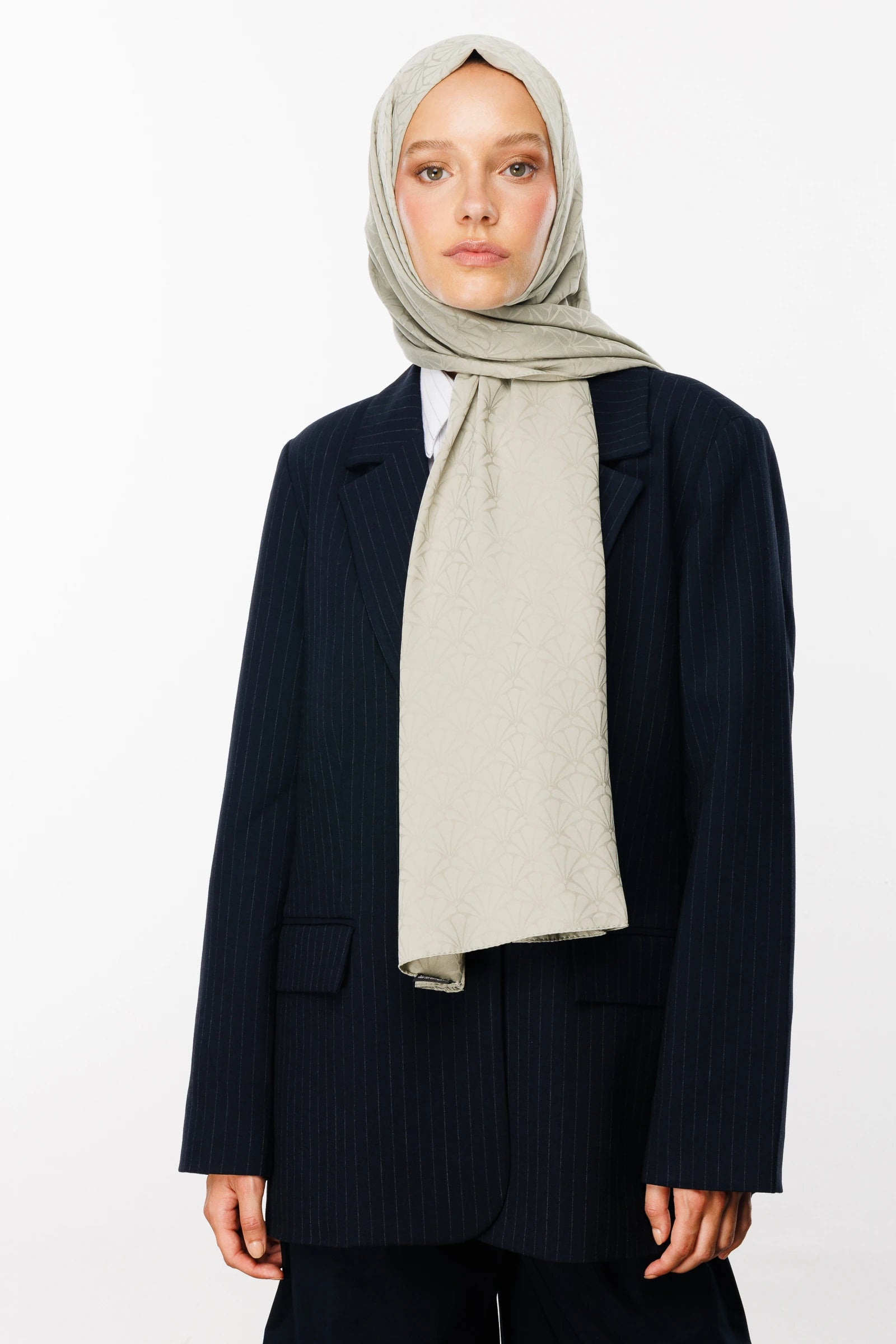 Lotus Desen İpeksi Jakar Şal