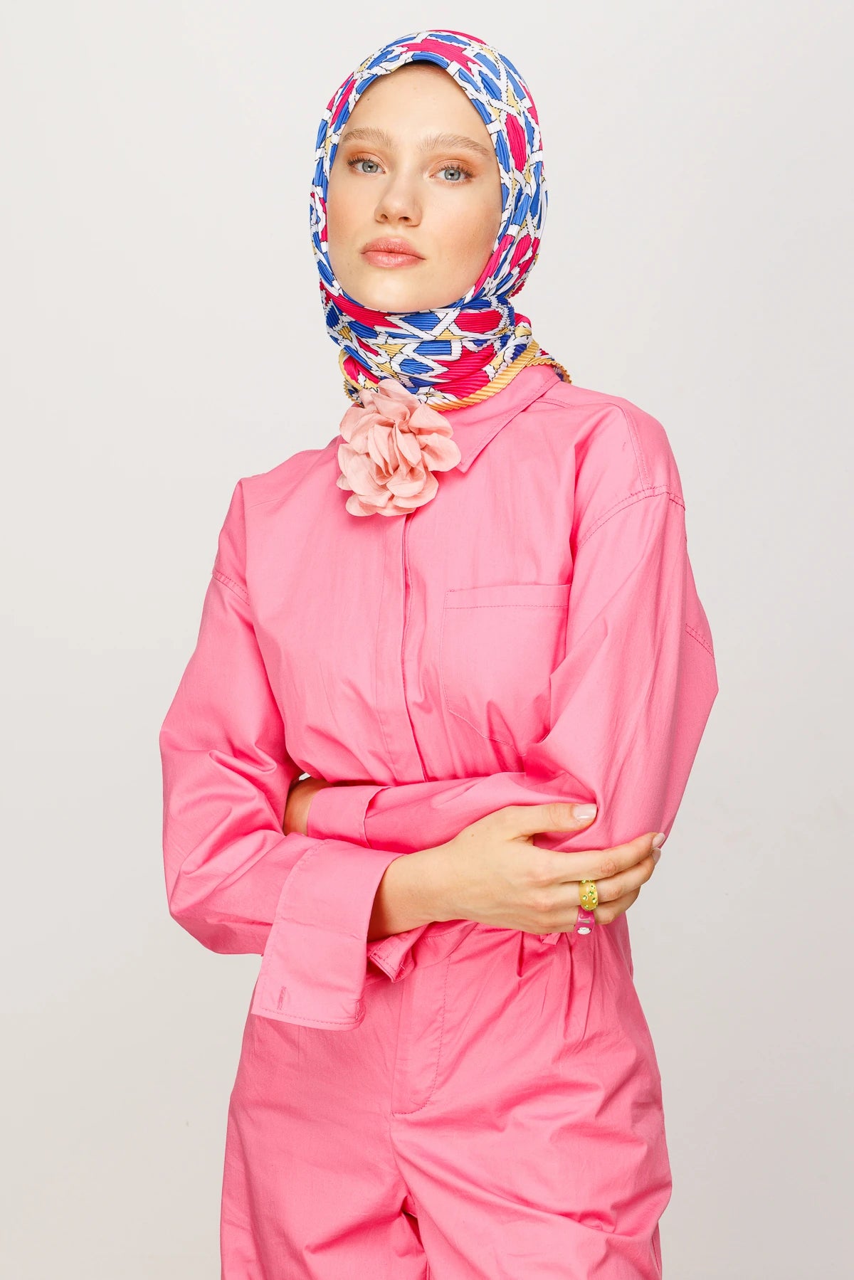 Şira Desen Pilise Eşarp