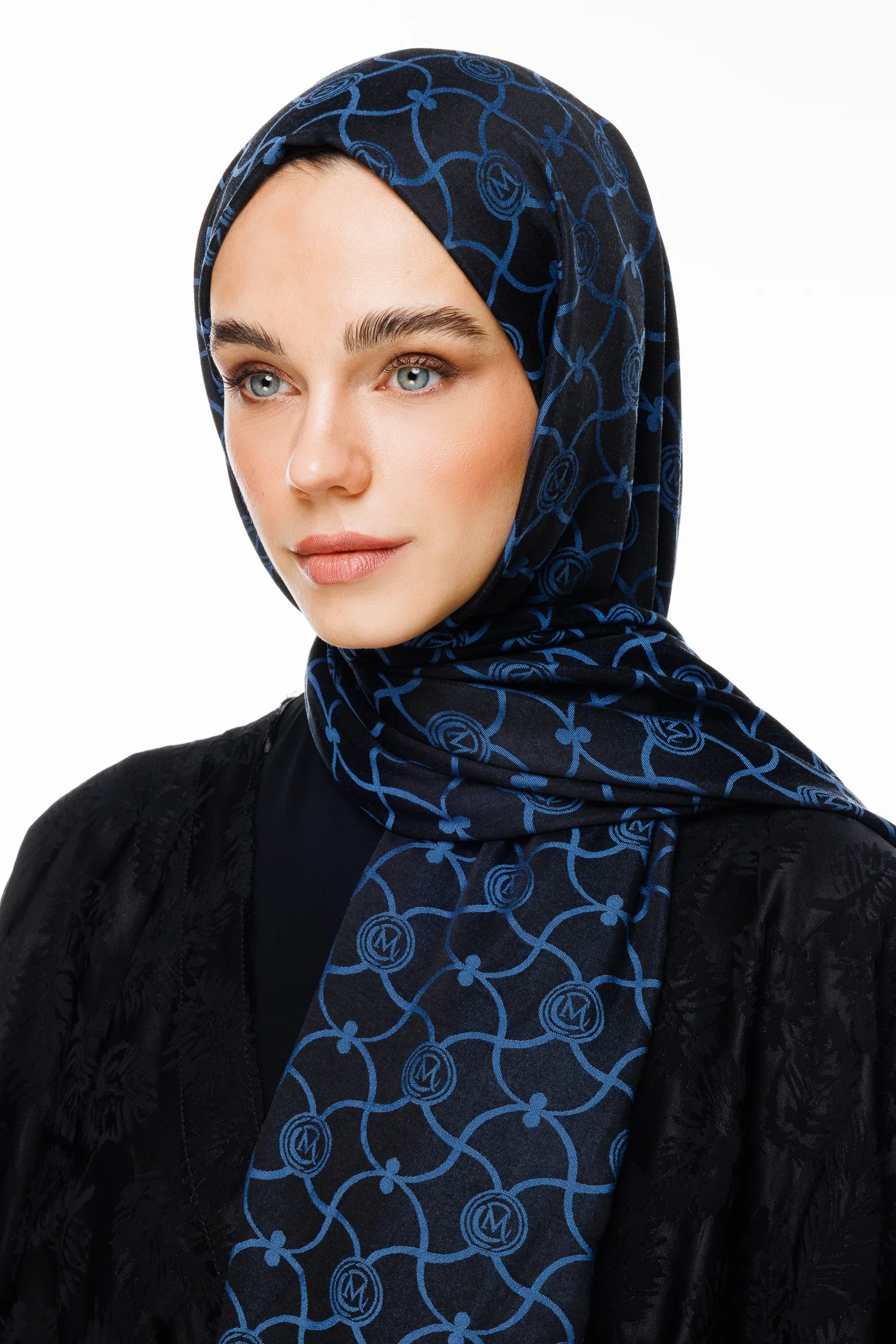 Marrakech Desen Çift Taraflı Şal