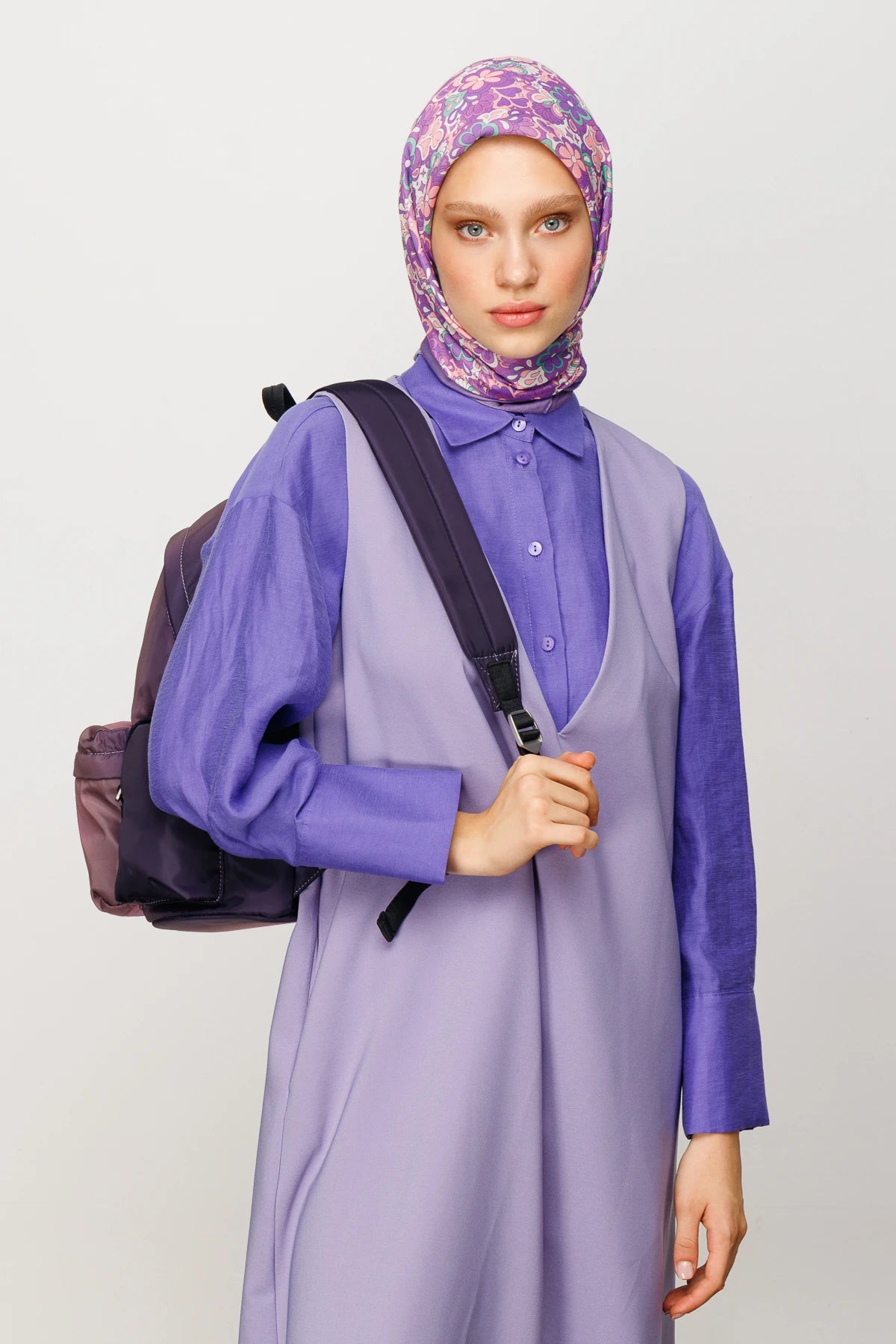 Daisy Desen Dijital Soft Eşarp