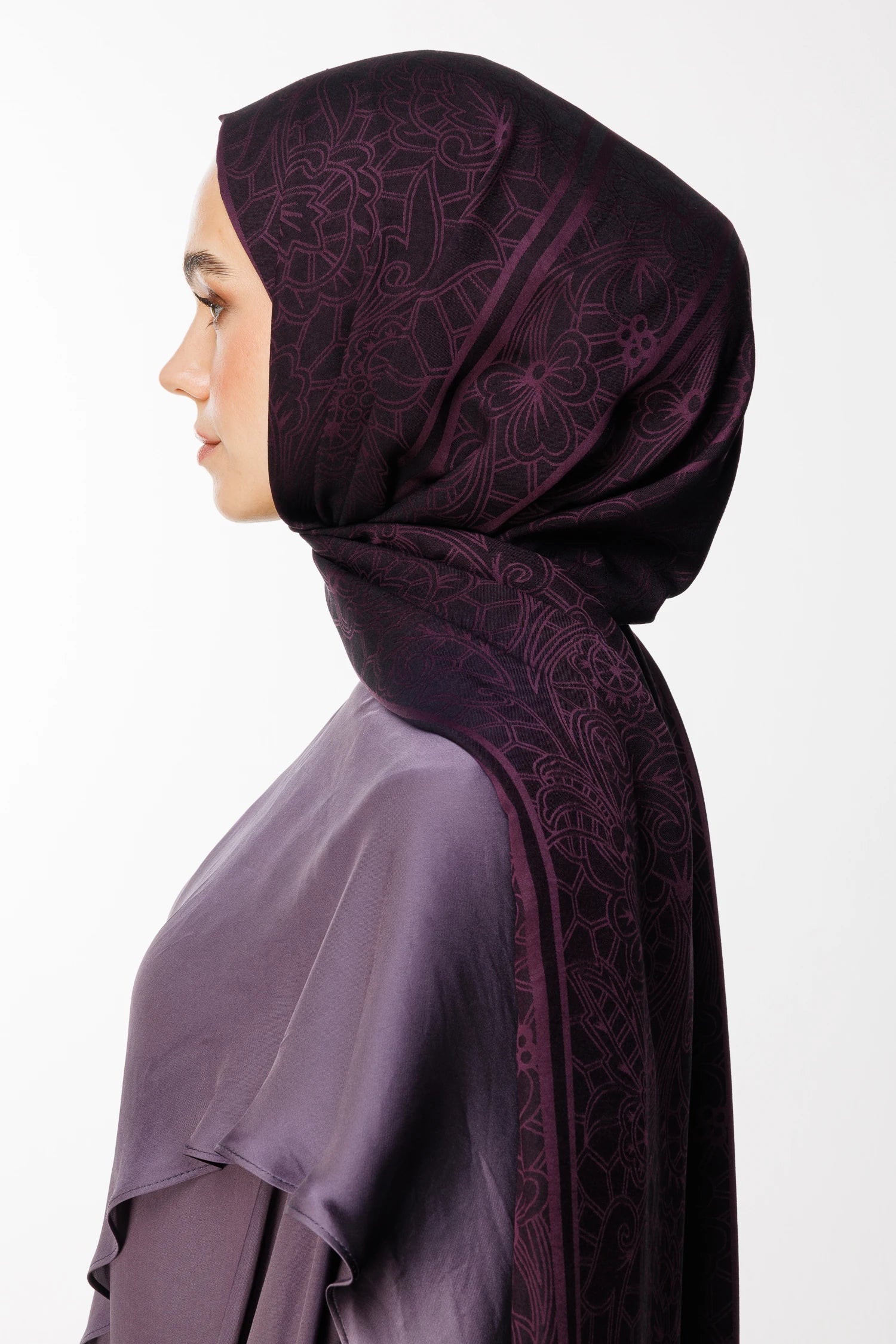 Lavin Desen Çift Taraflı Şal