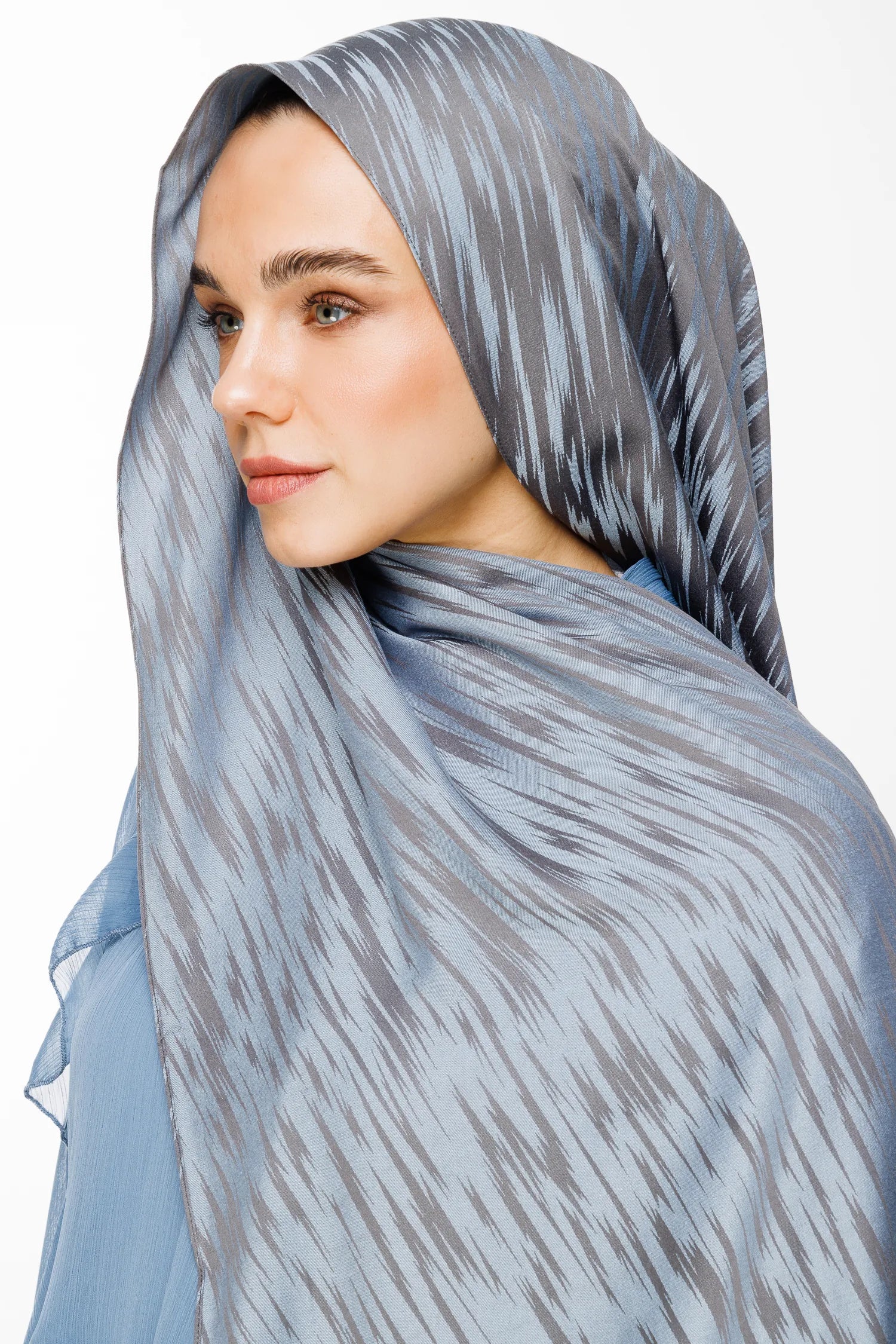 Selis Desen Çift Taraflı Şal