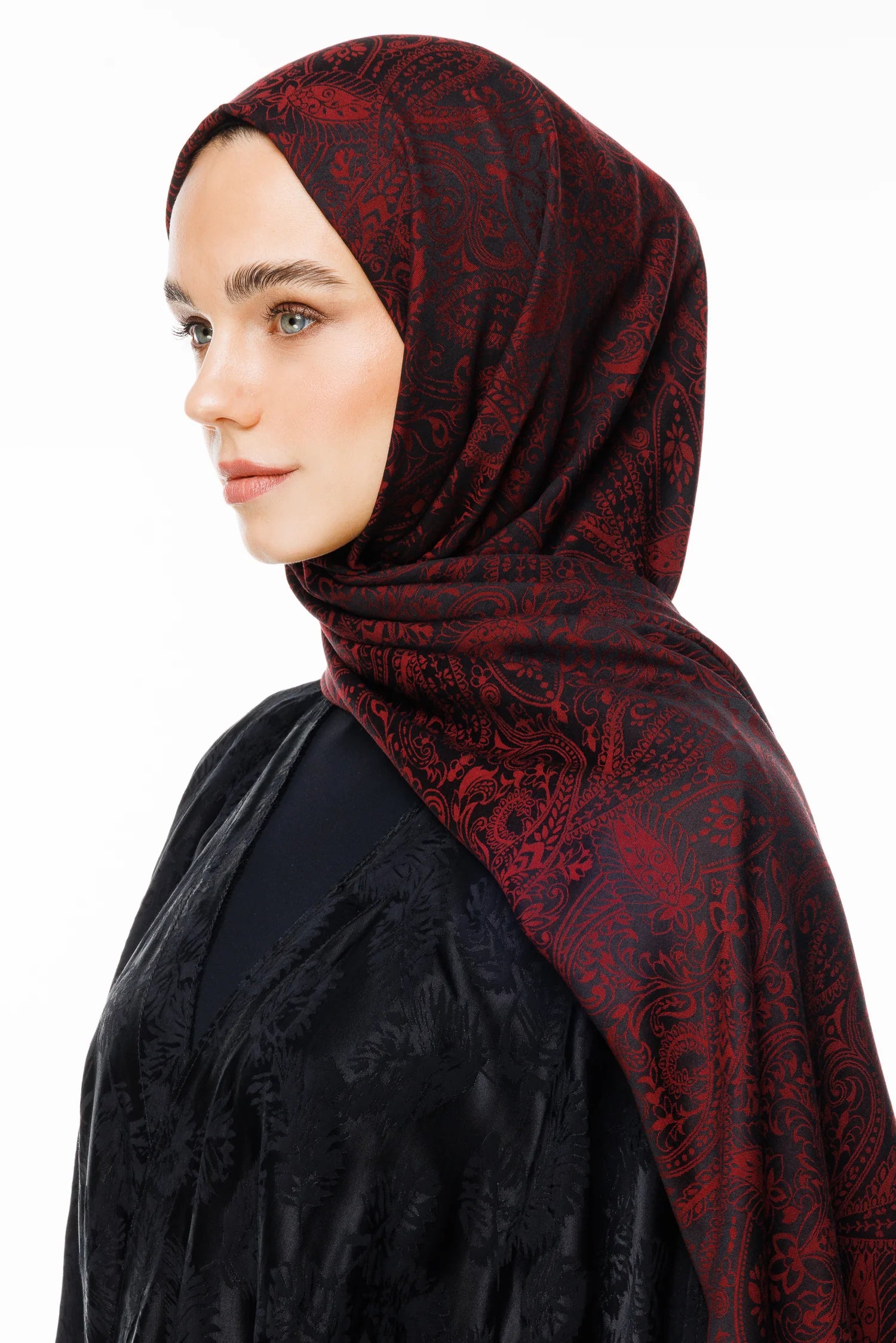 Velora Desen Çift Taraflı Şal