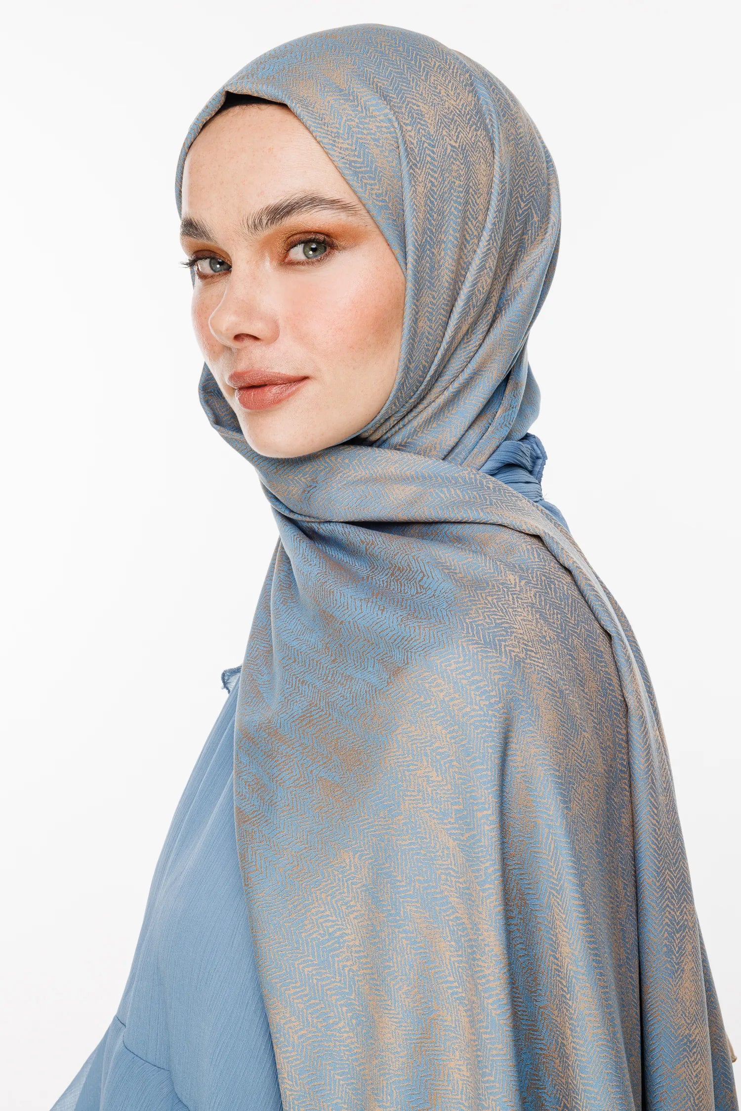 Sahra Desen Çift Taraflı Şal