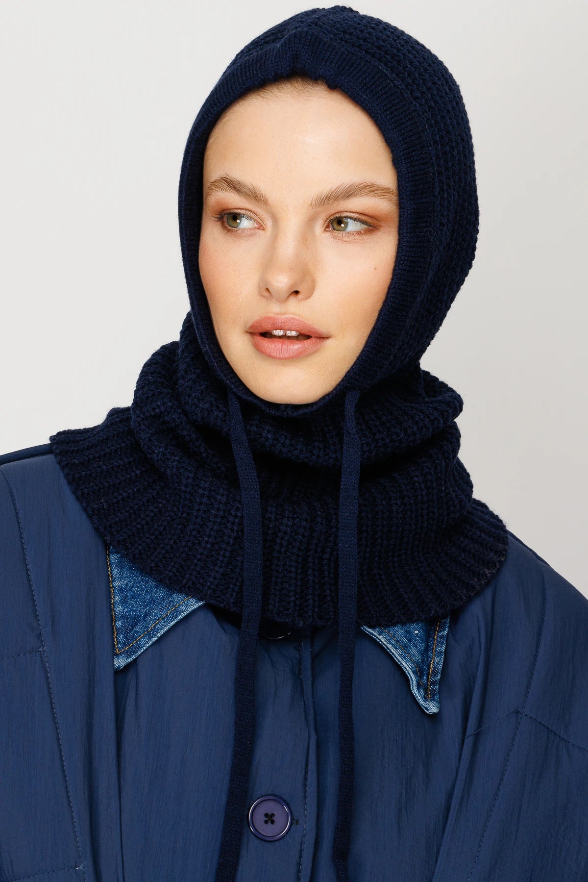 Balaclava Triko Başlık