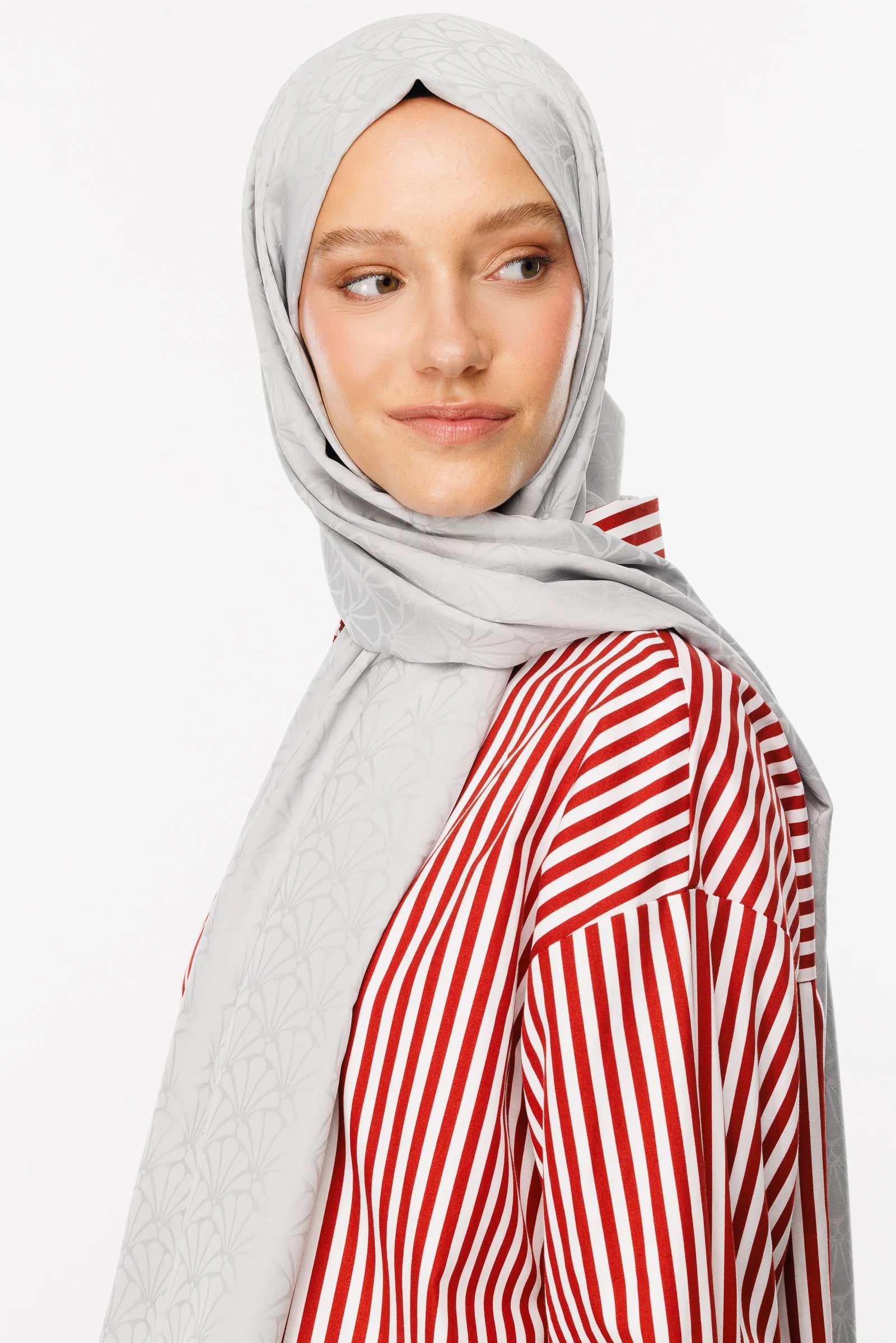 Lotus Desen İpeksi Jakar Şal