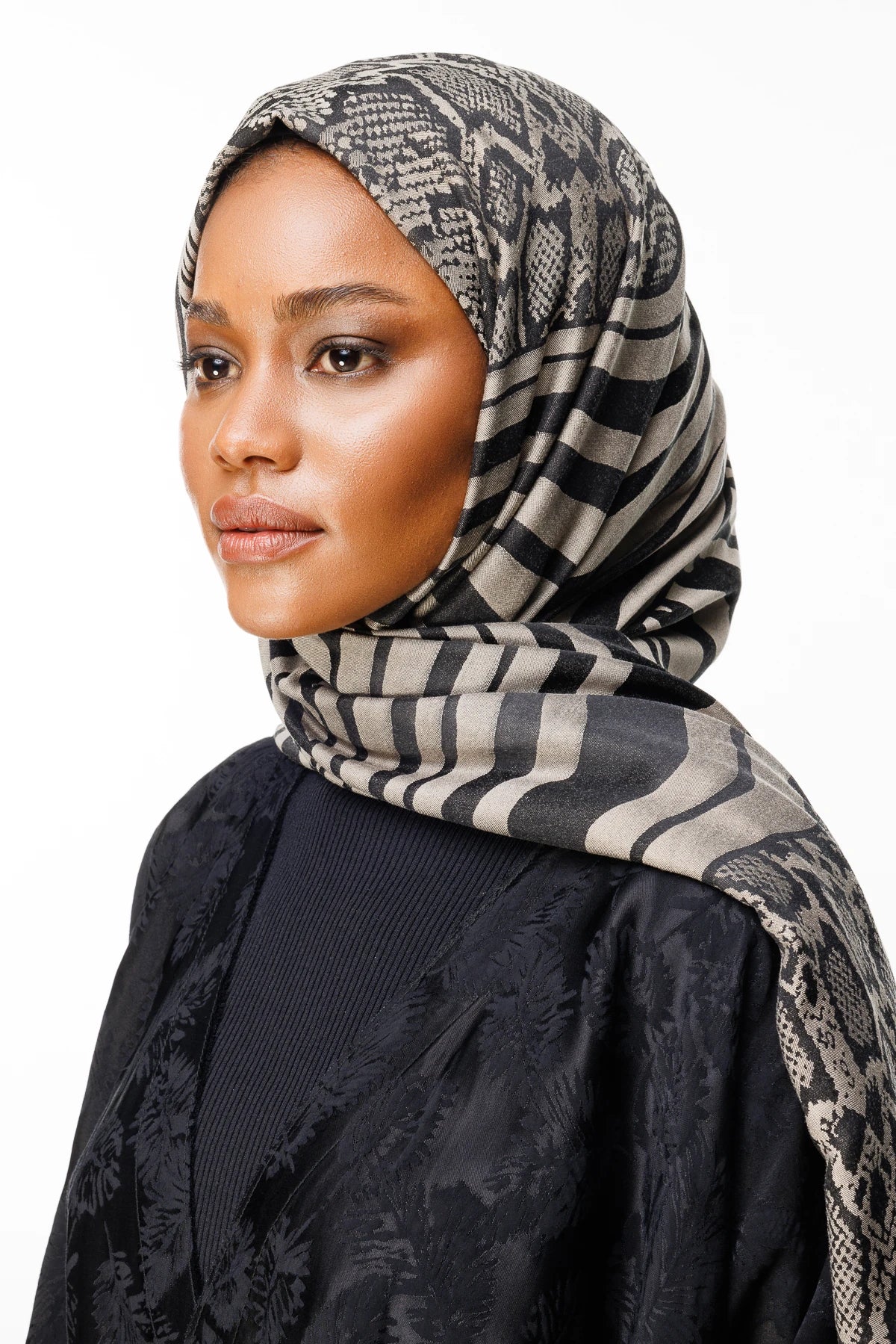 Riad Desen Çift Taraflı Şal