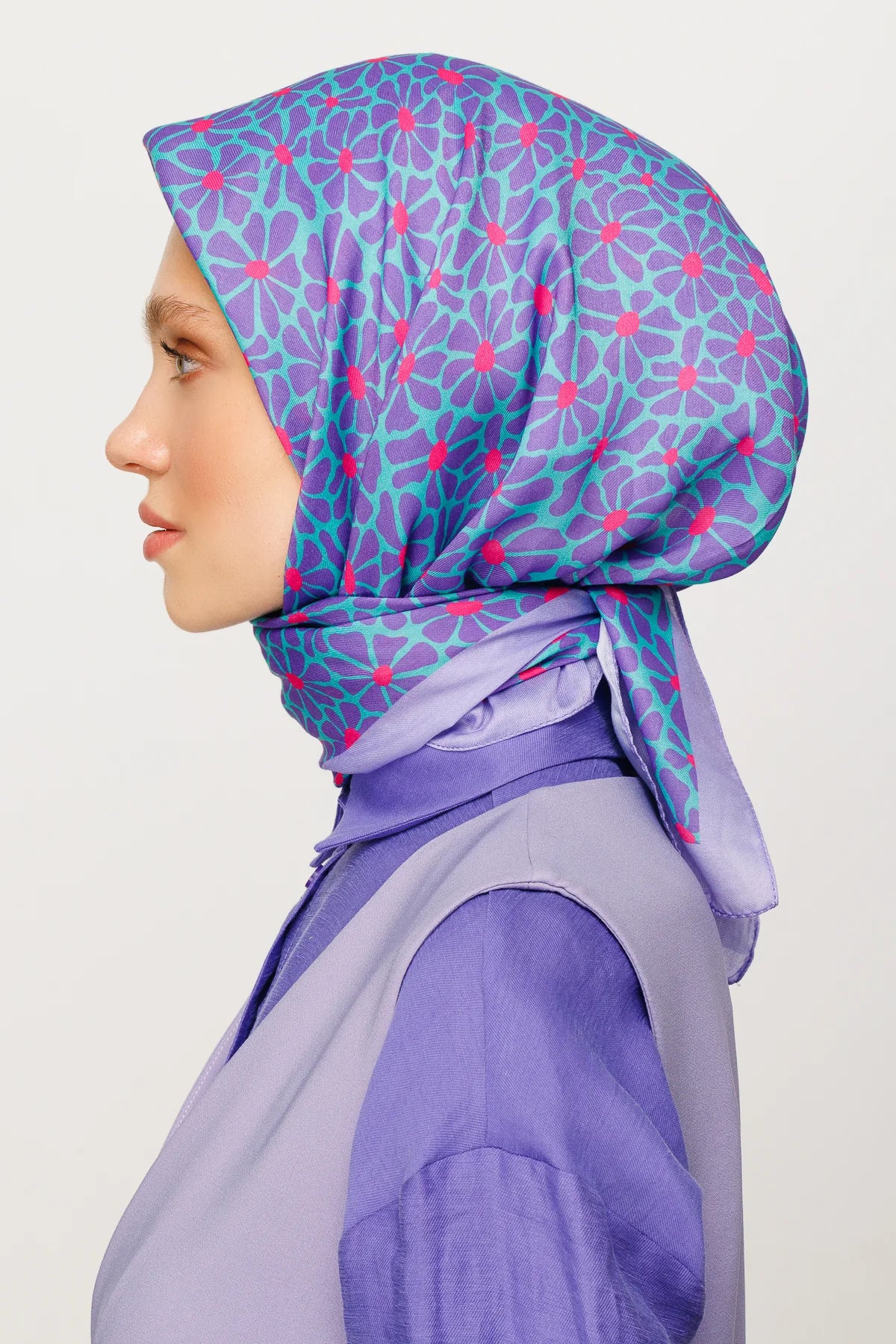 Clover Desen Dijital Soft Eşarp