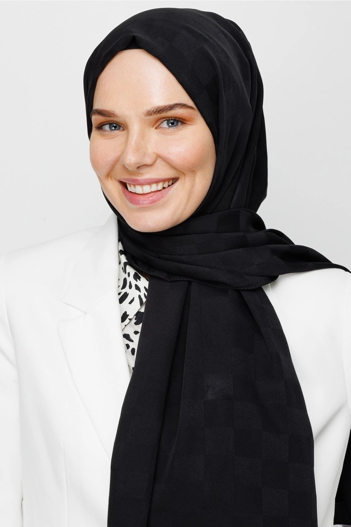 Dama Desen İpeksi Jakar Şal