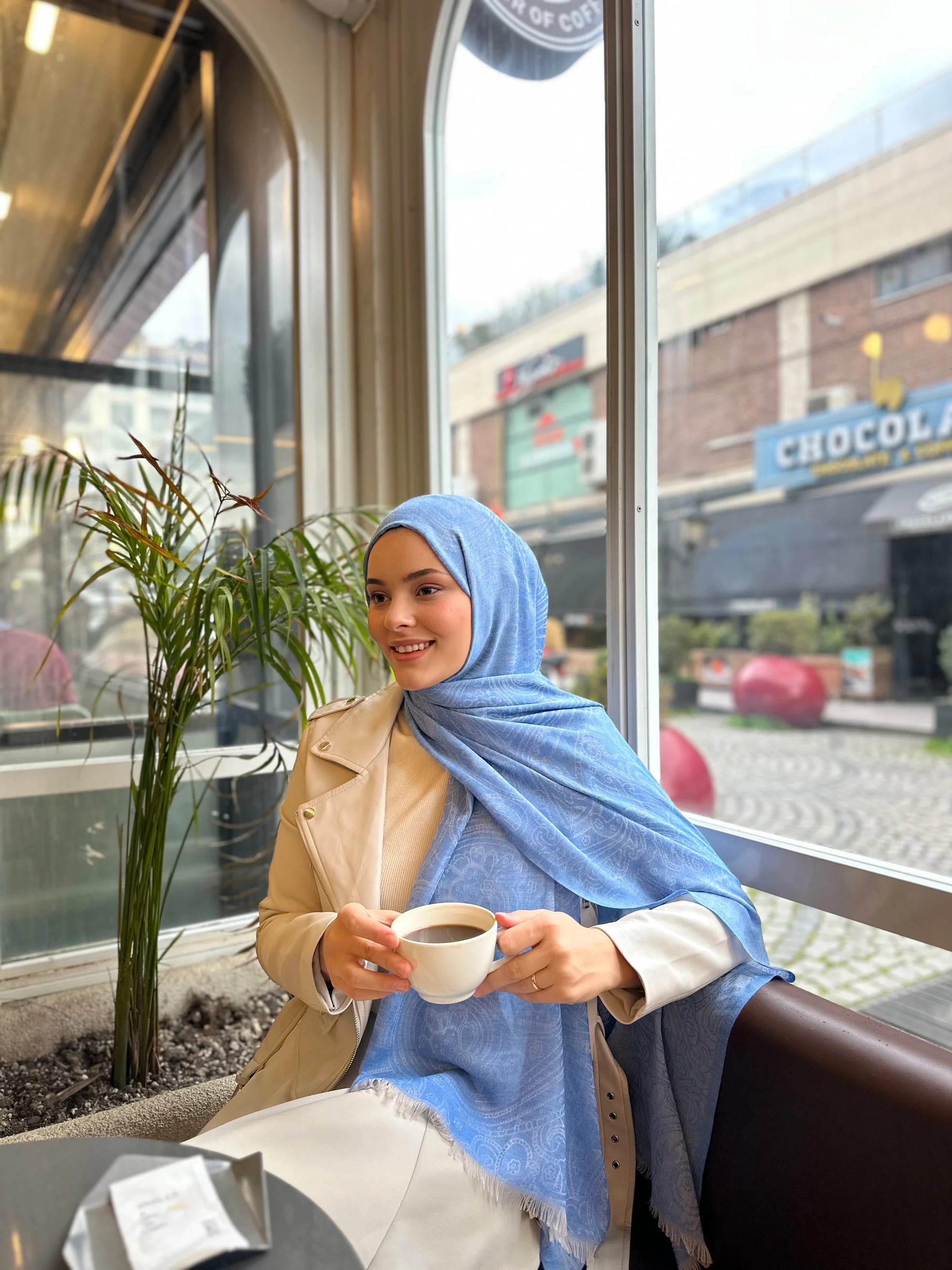 Rumi Desen Yün Kaşmir Şal