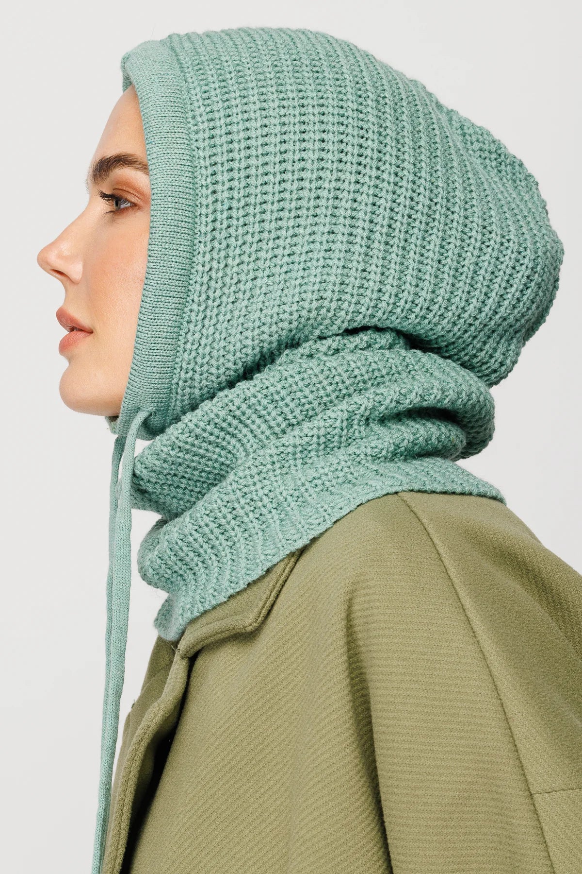 Balaclava Triko Başlık