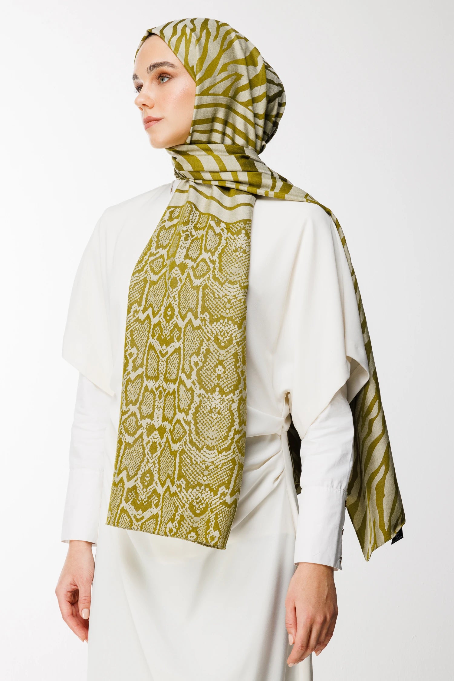 Riad Desen Çift Taraflı Şal