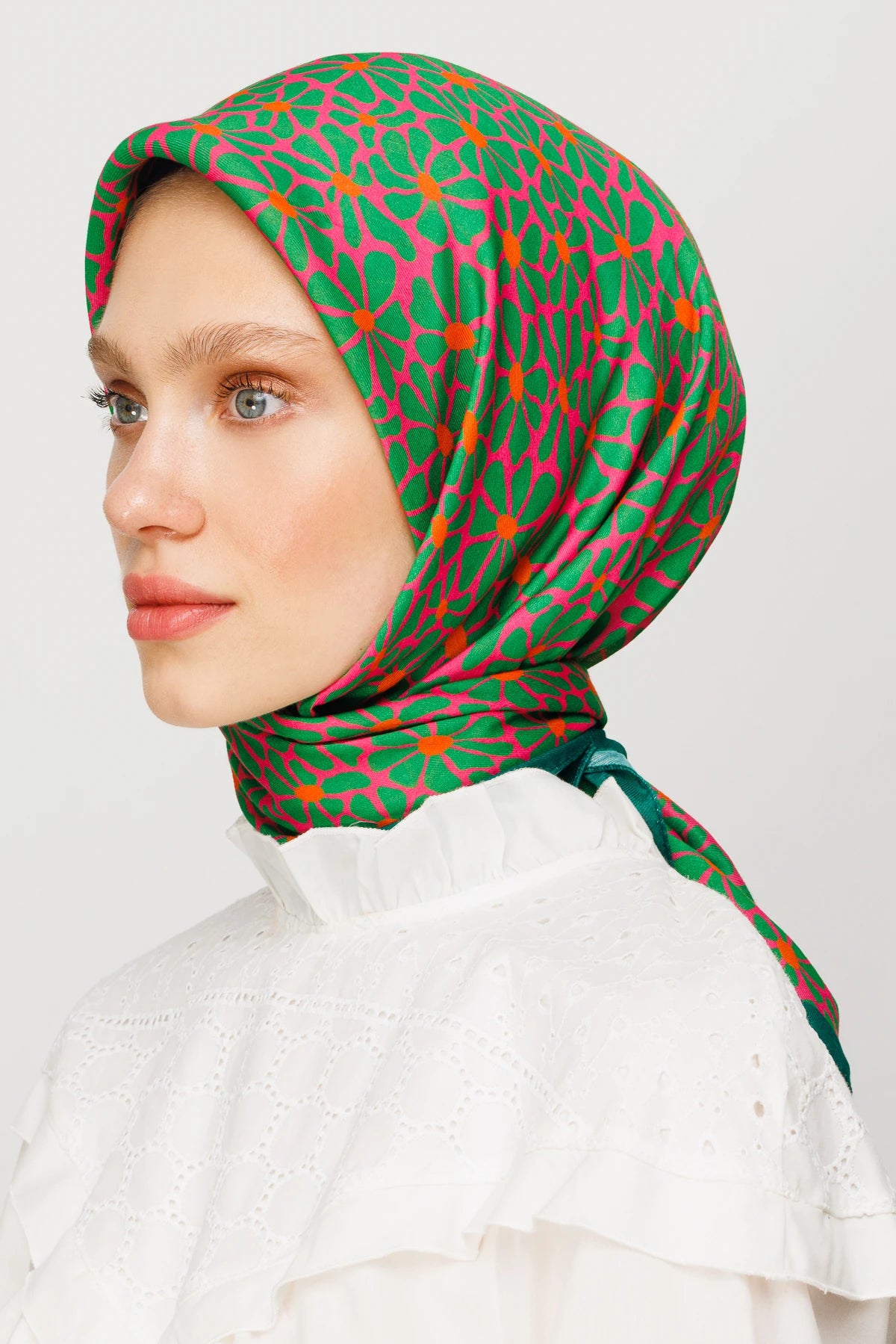 Clover Desen Dijital Soft Eşarp