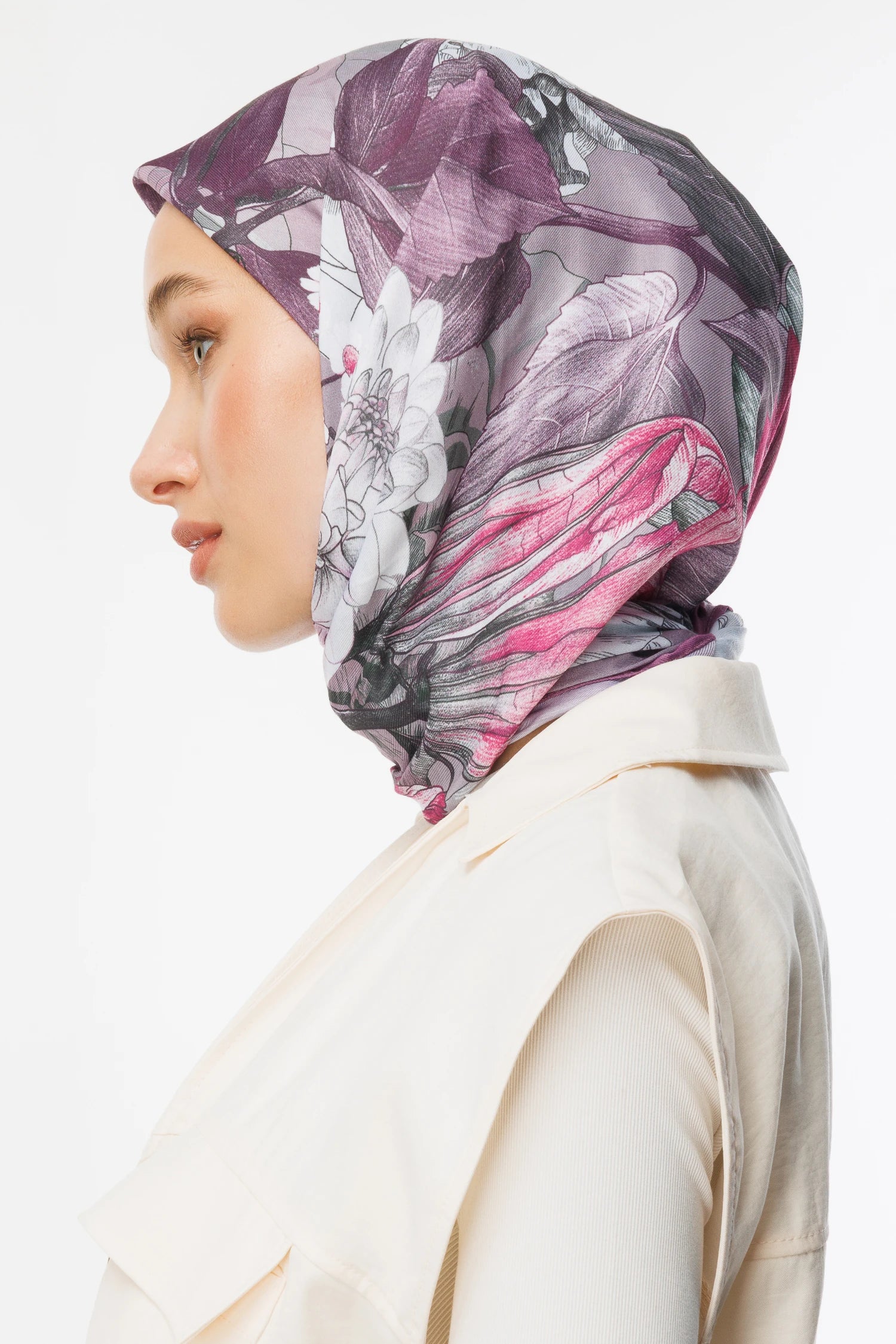 Floren Desen Pamuk Eşarp