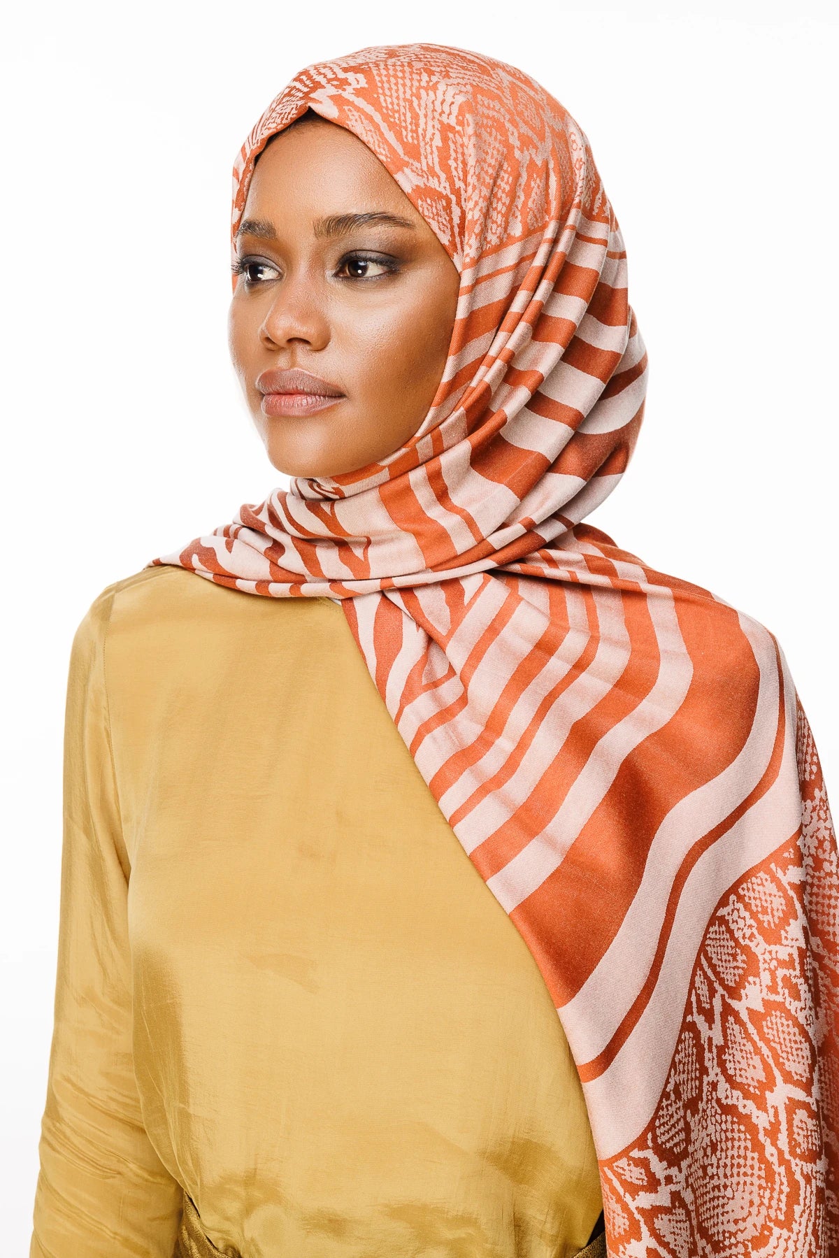 Riad Desen Çift Taraflı Şal