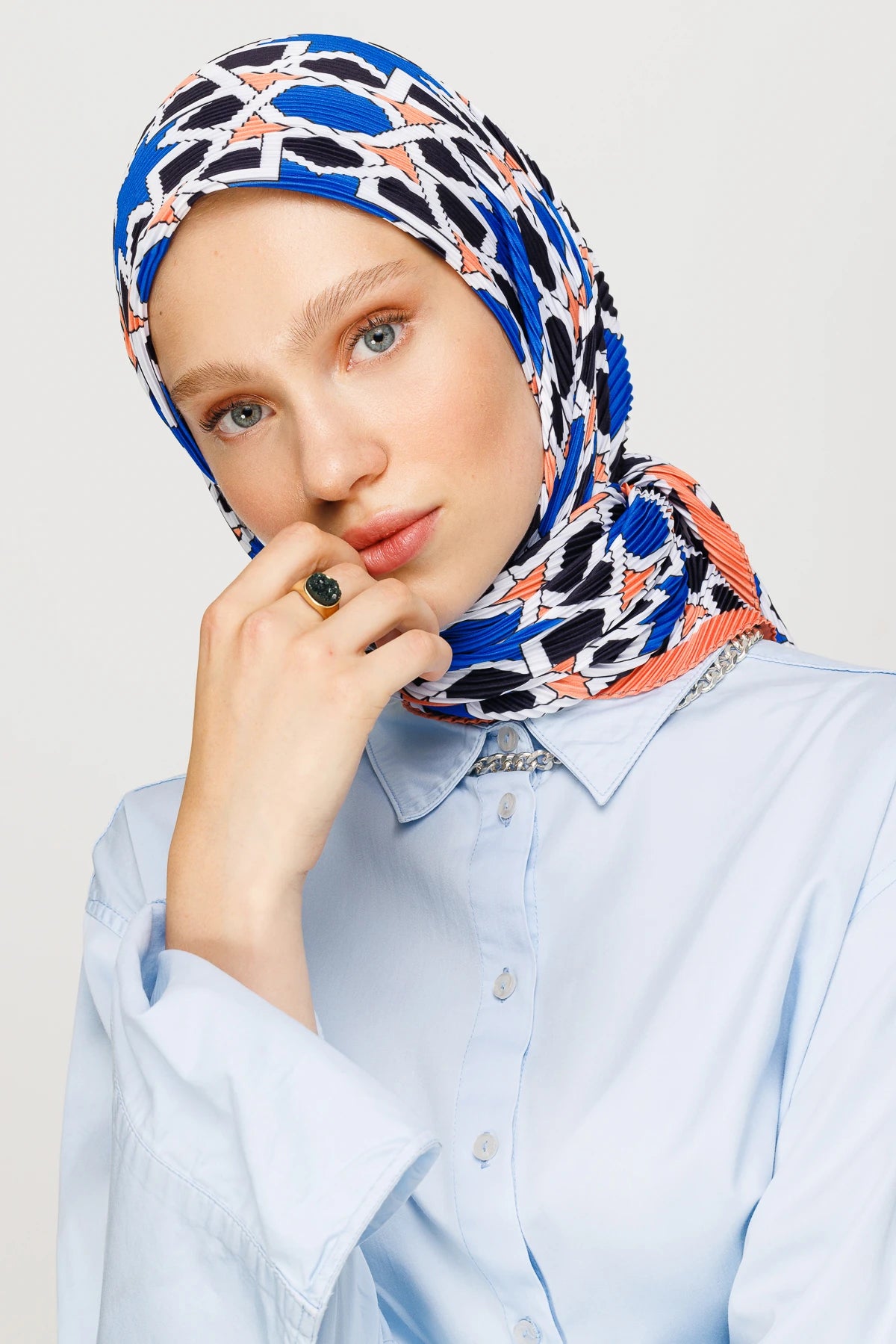 Şira Desen Pilise Eşarp