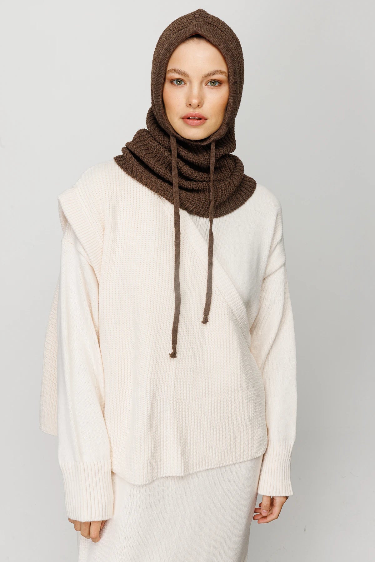 Balaclava Triko Başlık