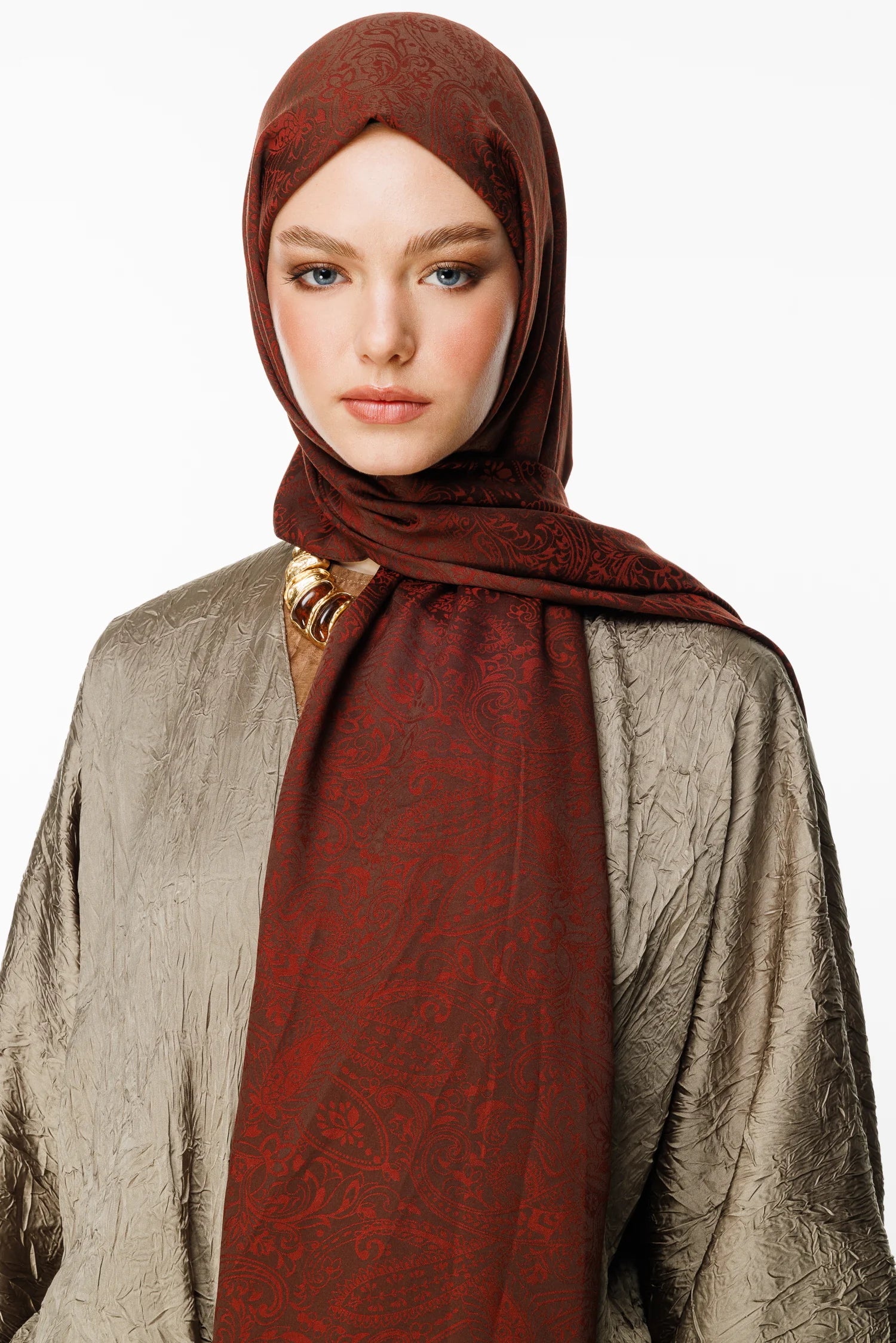 Velora Desen Çift Taraflı Şal