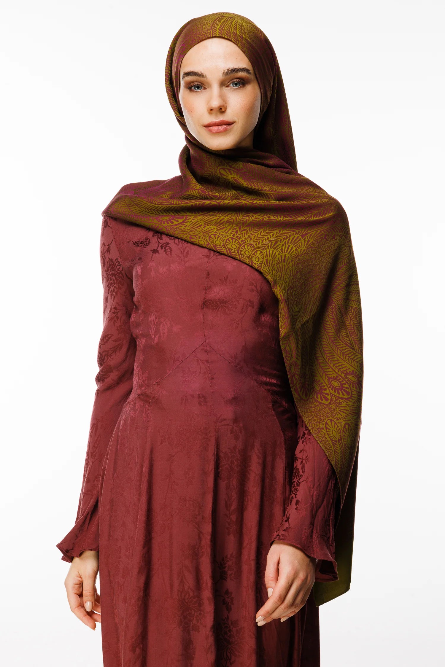 Mayra Desen Çift Taraflı Şal