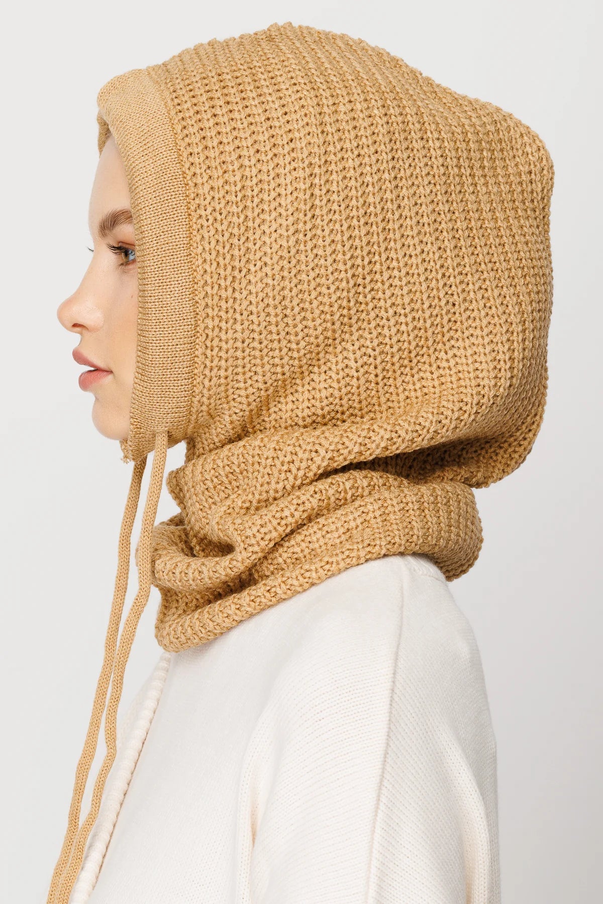 Balaclava Triko Başlık