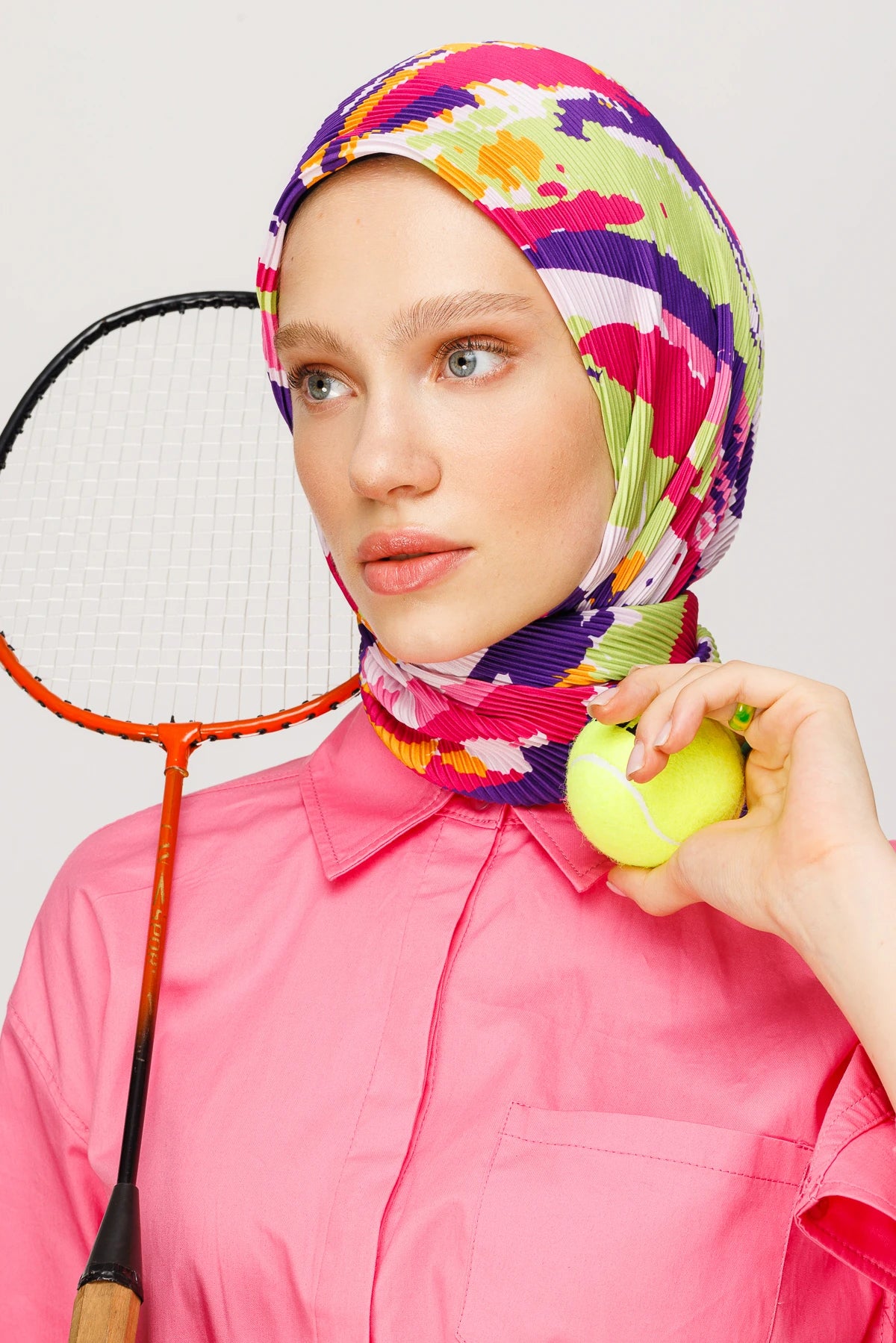 Batik Desen Pilise Eşarp