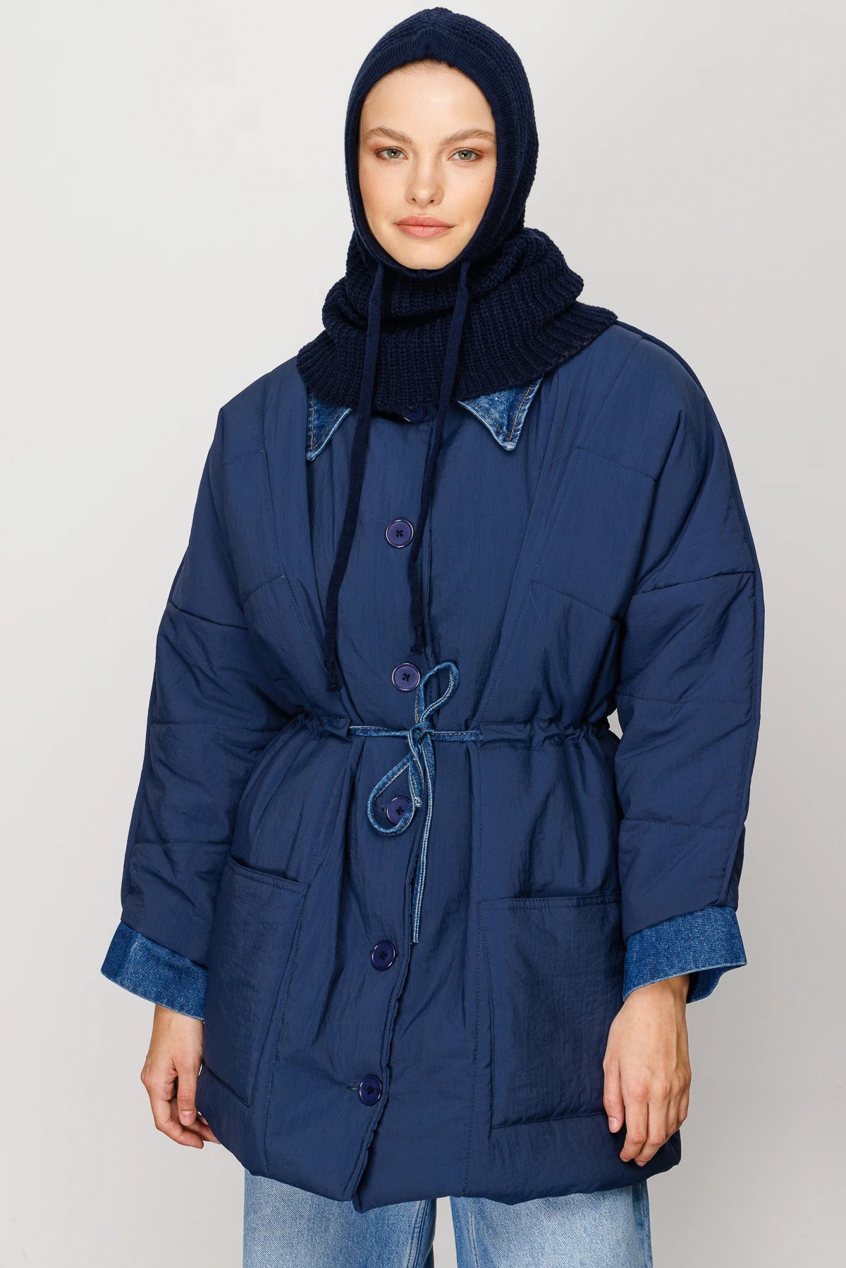 Balaclava Triko Başlık