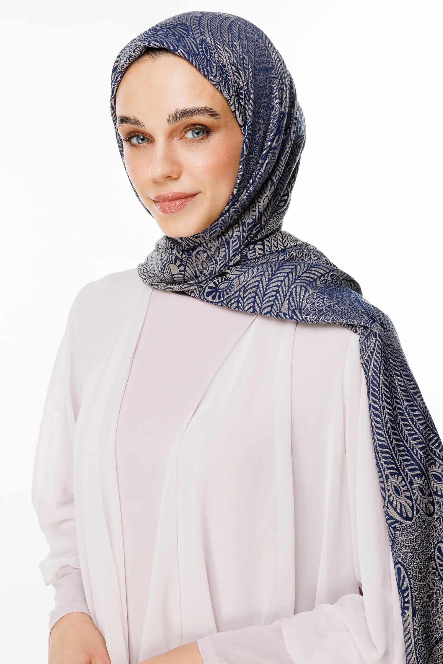 Mayra Desen Çift Taraflı Şal