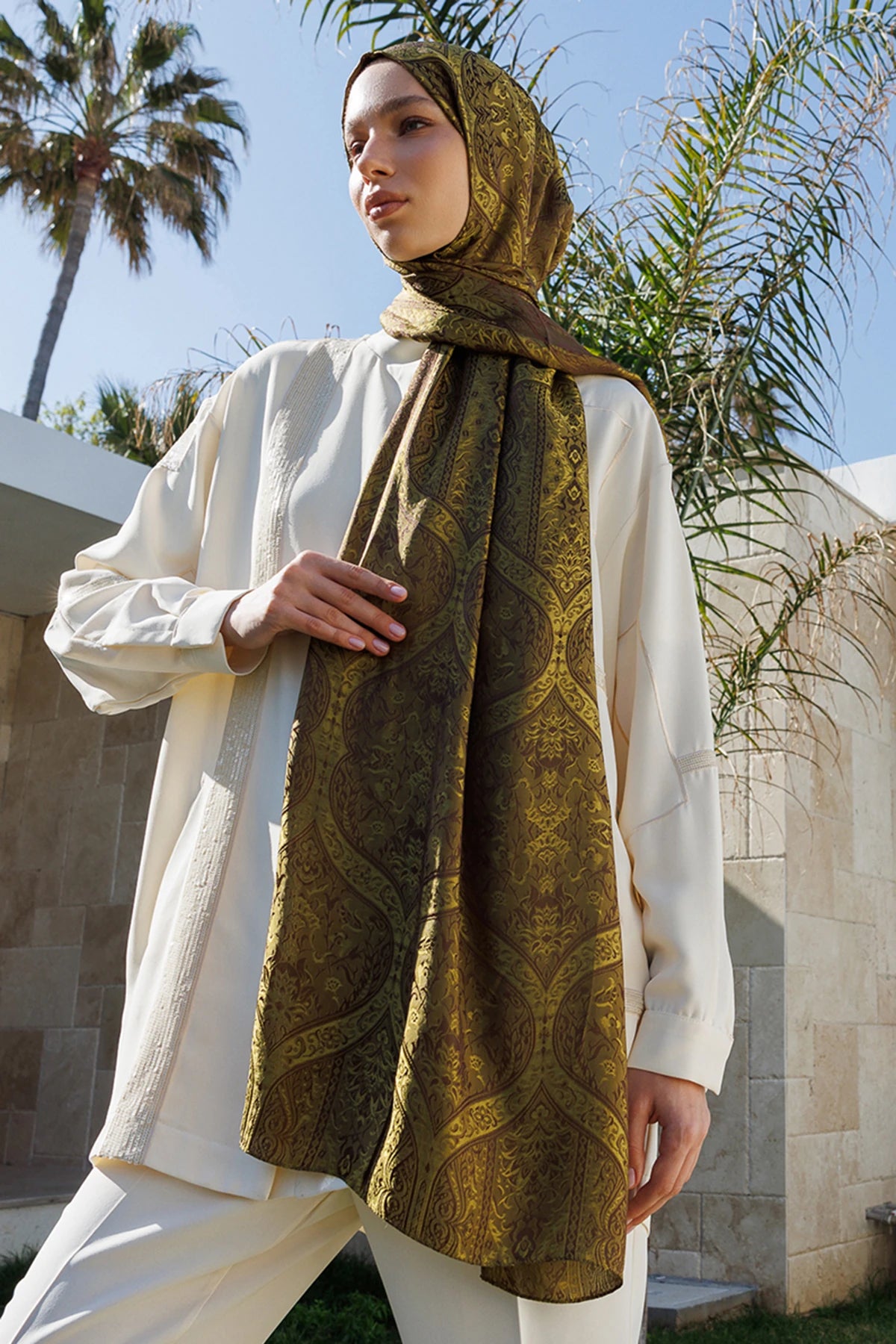 Soler Desen Shine Line Şal