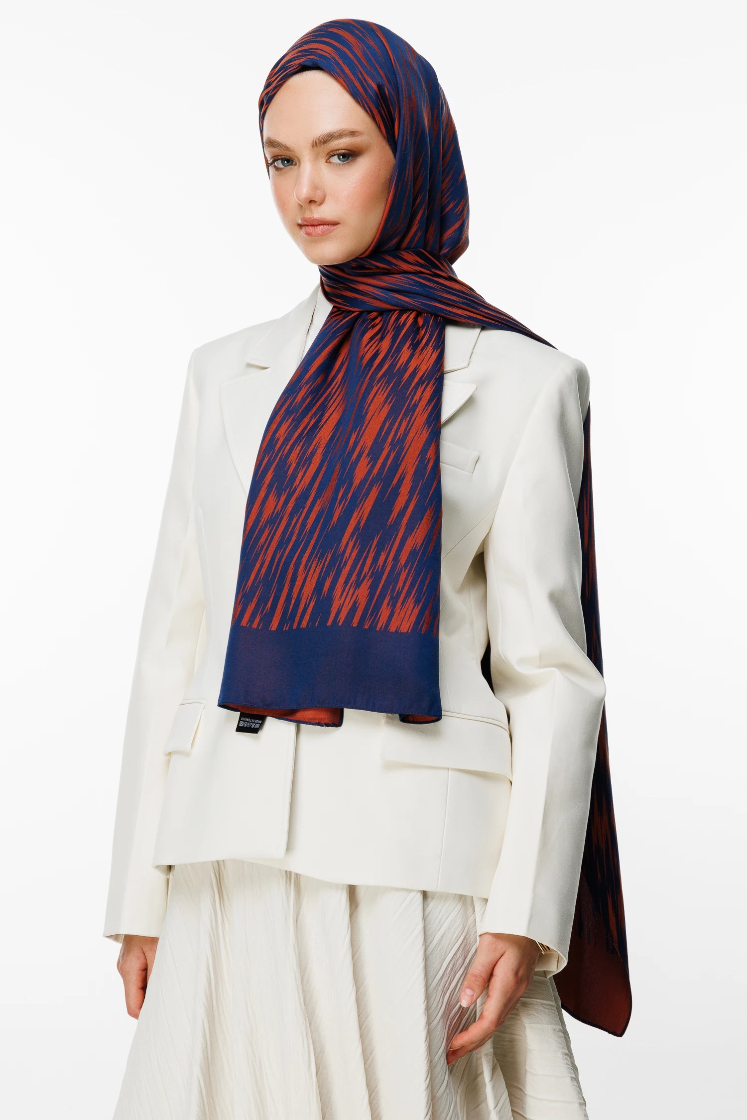 Selis Desen Çift Taraflı Şal