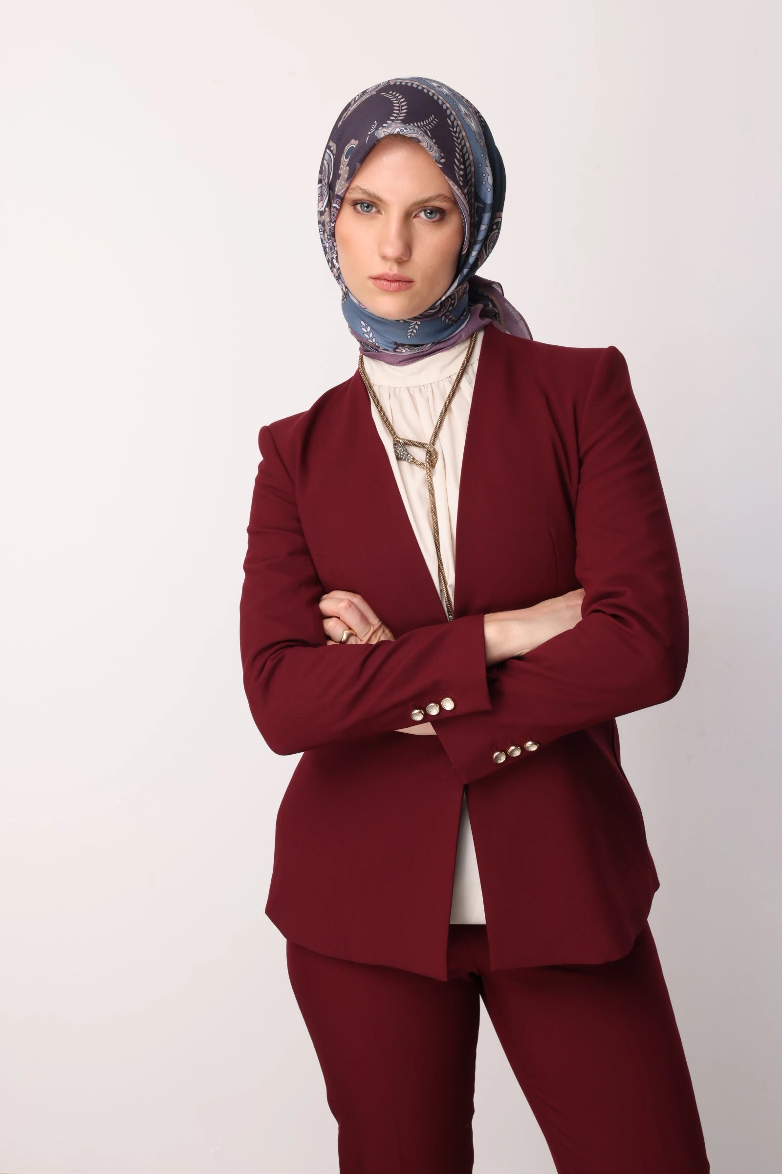 Virel Desen Pamuk Eşarp