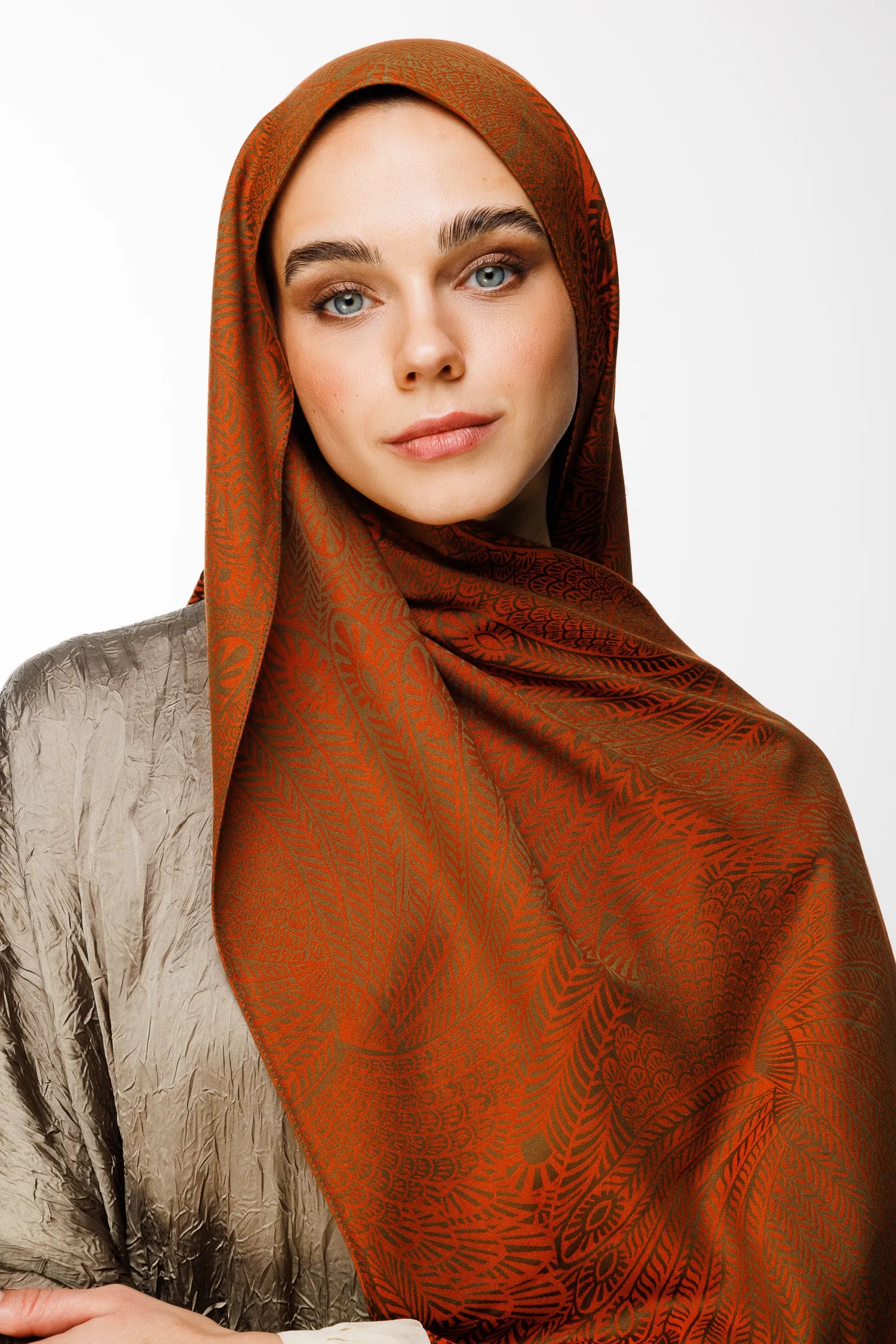 Mayra Desen Çift Taraflı Şal