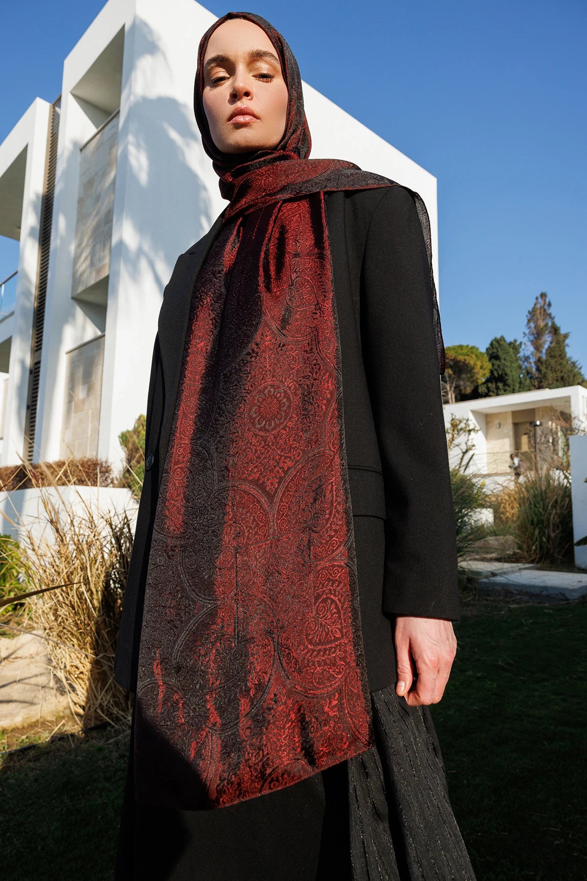 Vera Desen Shine Line Şal