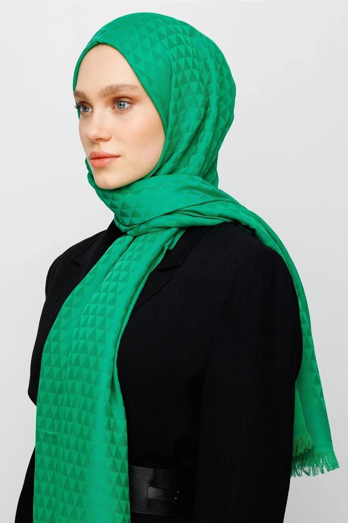 Prizma Desen Pamuk Jakar Şal