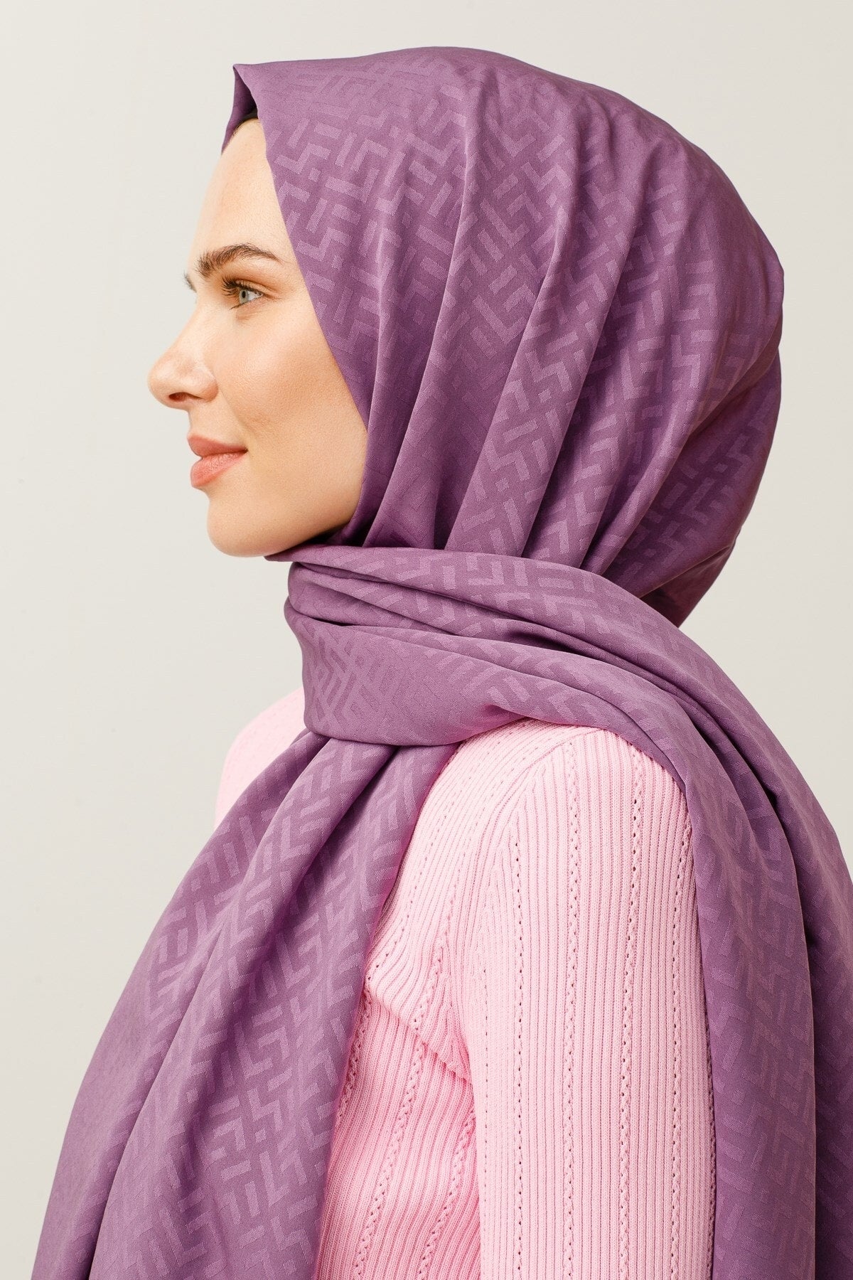 Z Desen İpeksi Jakar Şal