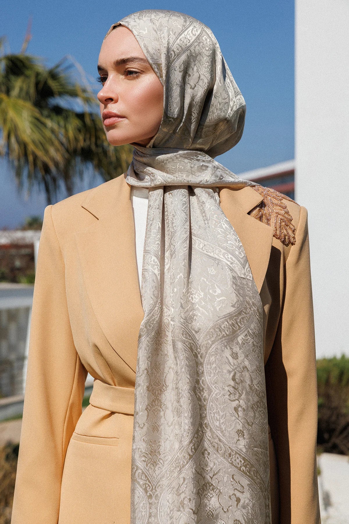 Soler Desen Shine Line Şal