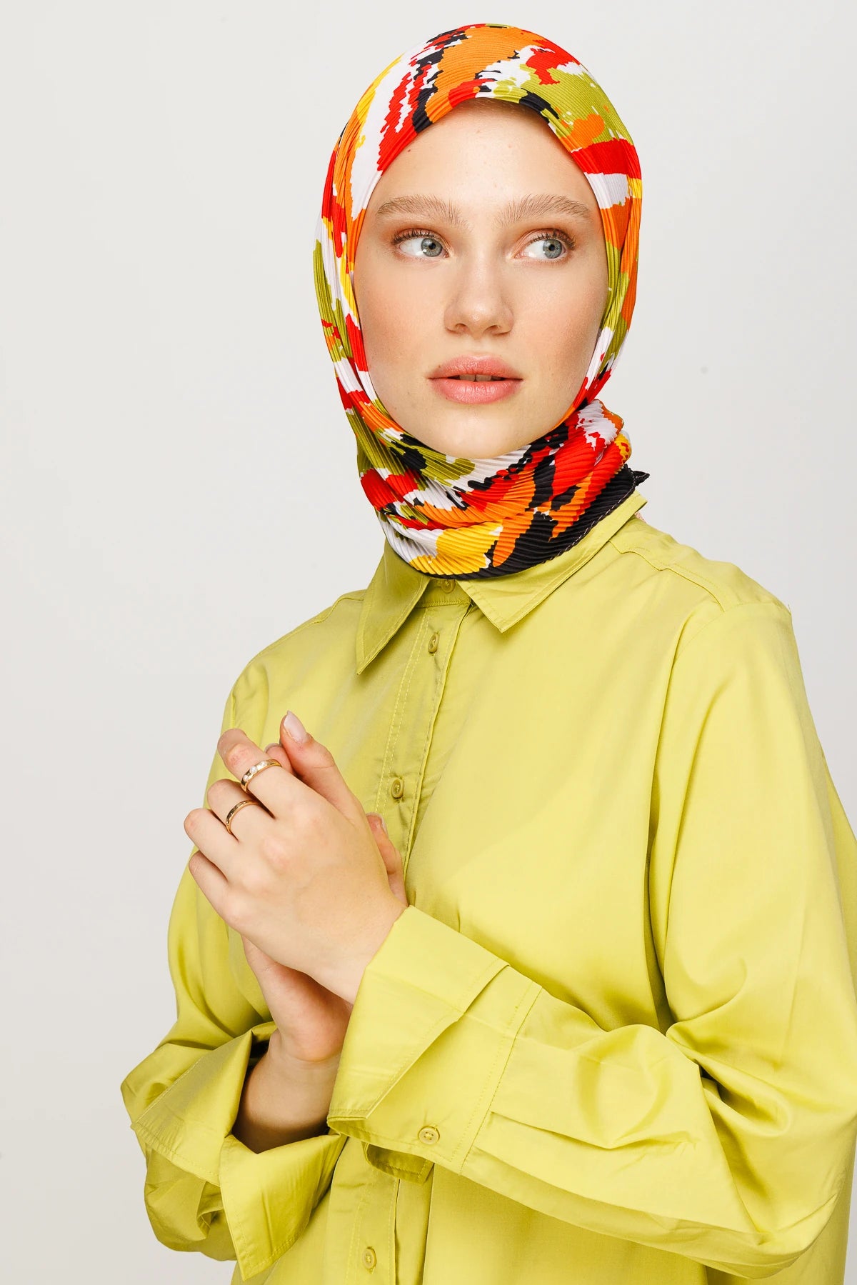 Batik Desen Pilise Eşarp