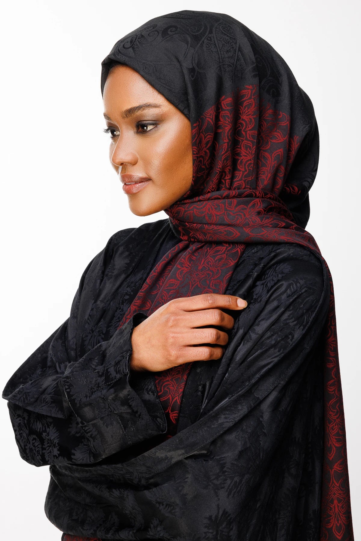 Nora Desen Çift Taraflı Şal