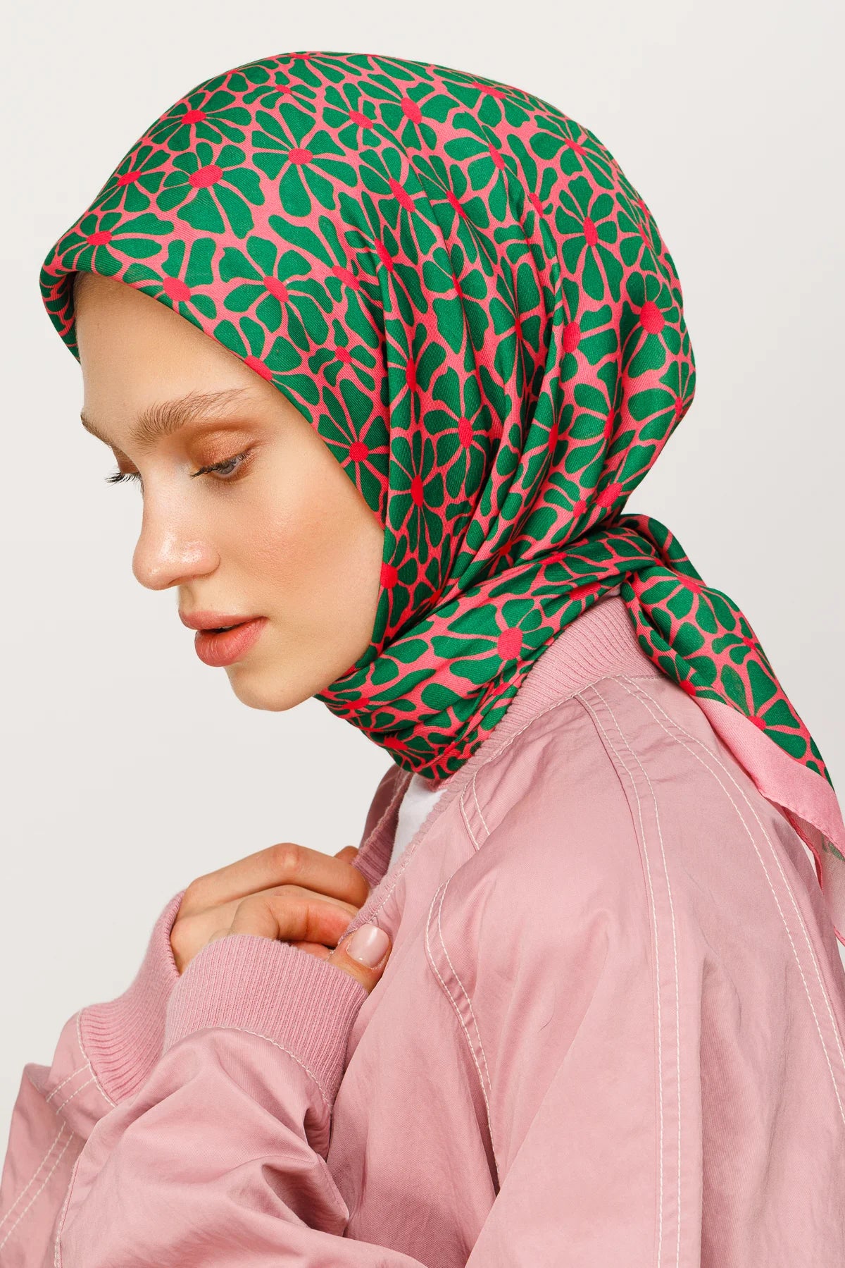 Clover Desen Dijital Soft Eşarp