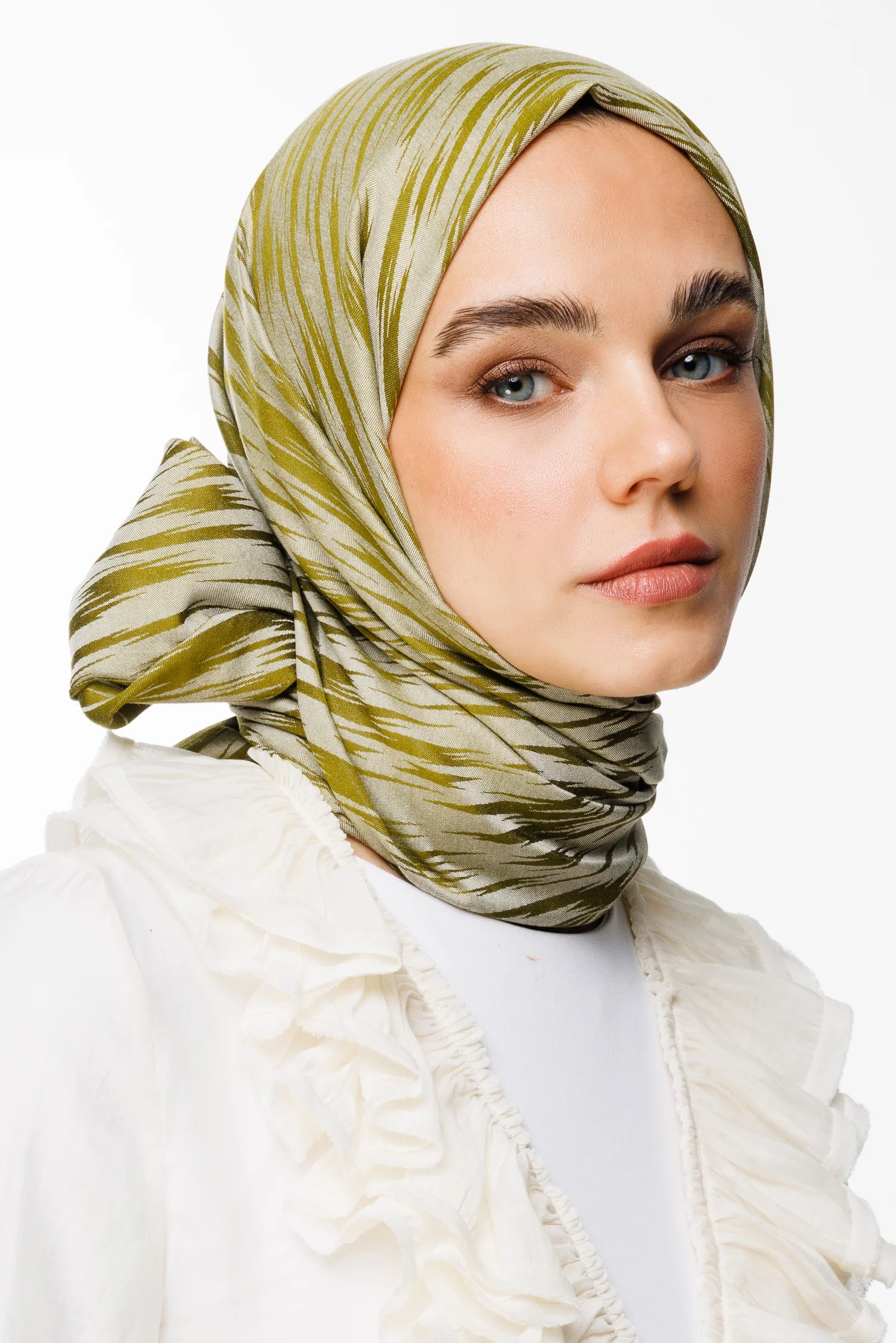 Selis Desen Çift Taraflı Şal