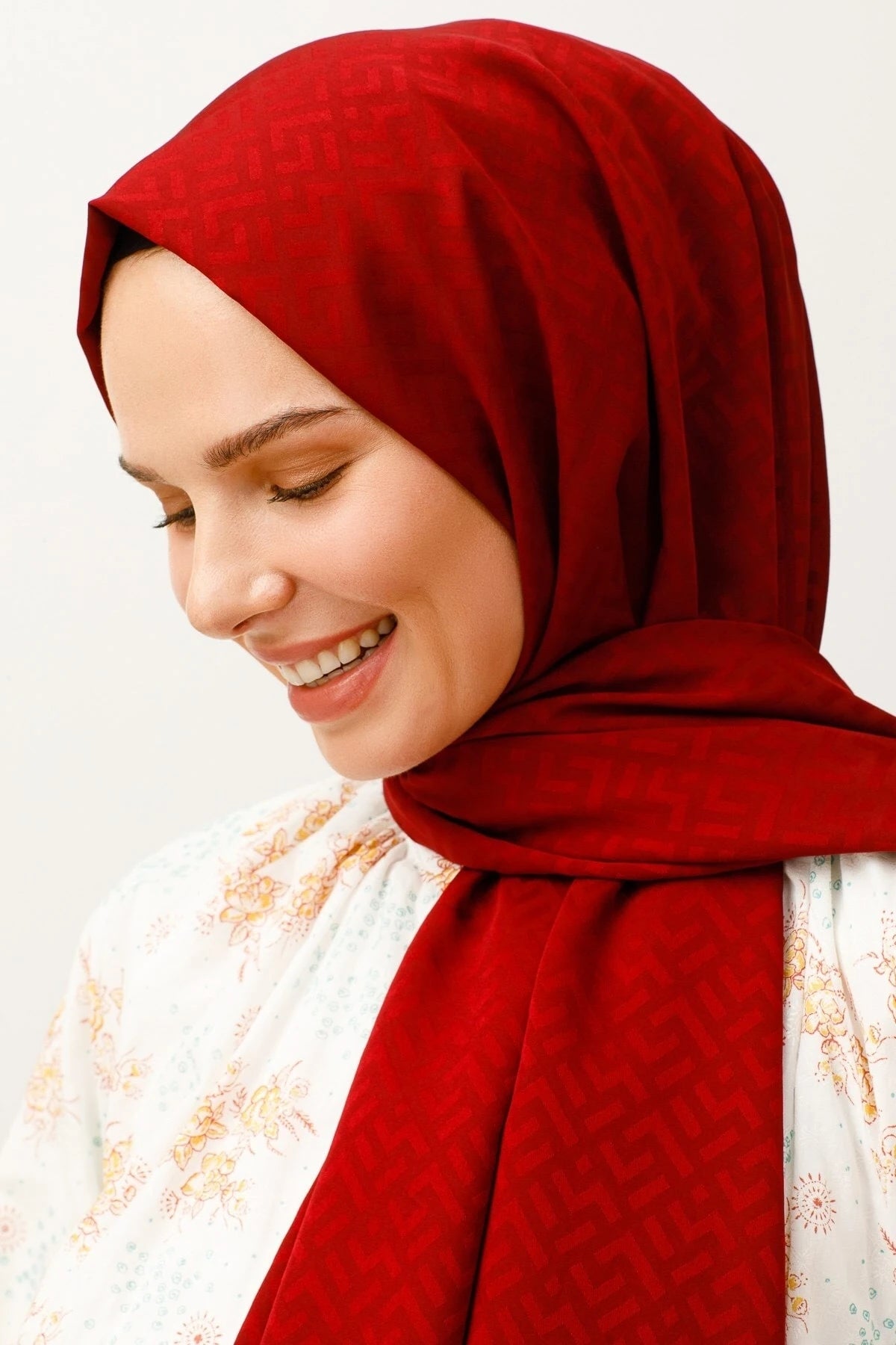 Z Desen İpeksi Jakar Şal