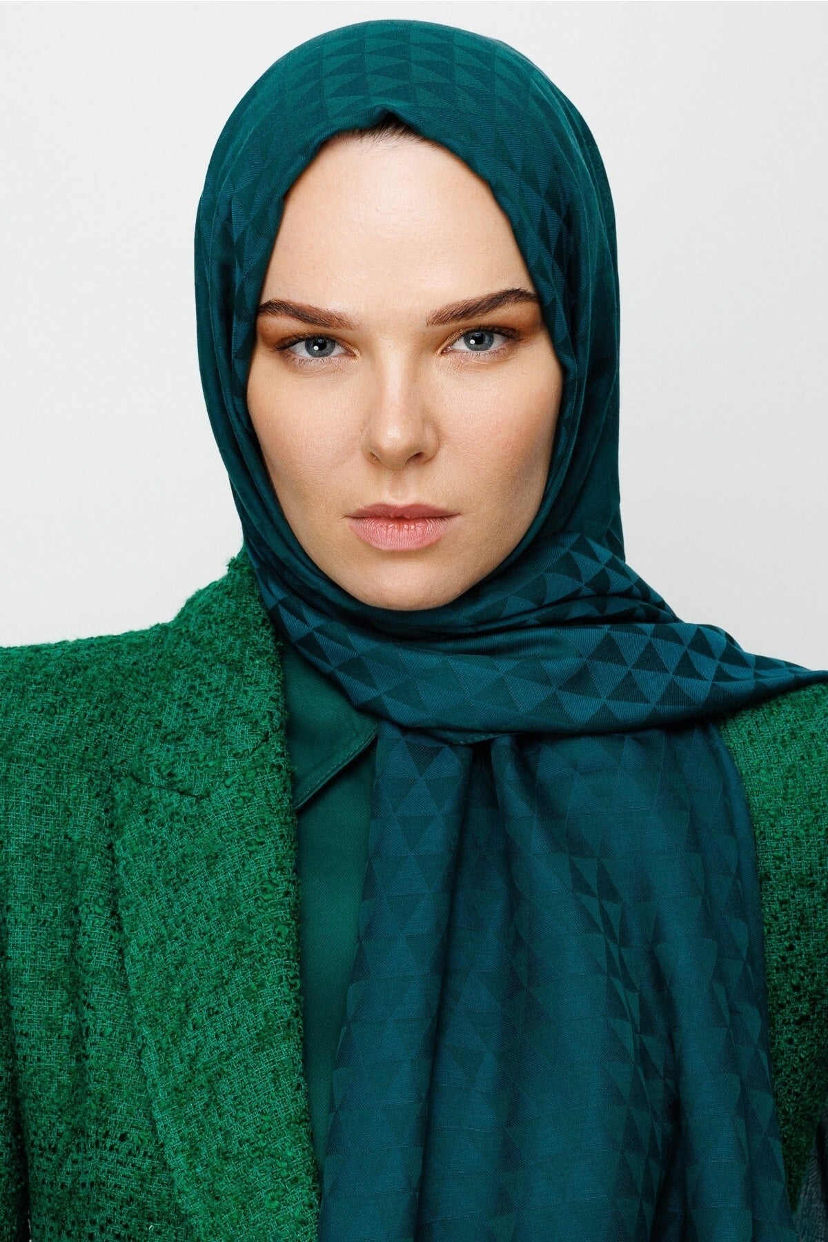 Prizma Desen Pamuk Jakar Şal