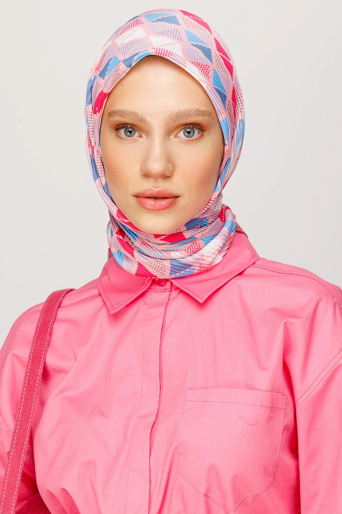 Prizma Desen Pilise Eşarp