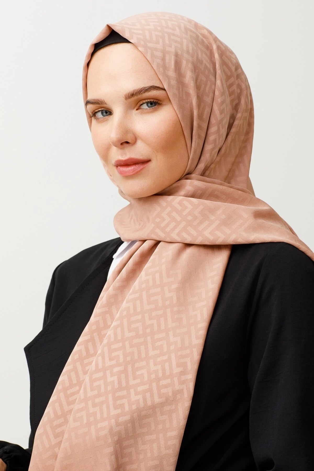 Z Desen İpeksi Jakar Şal