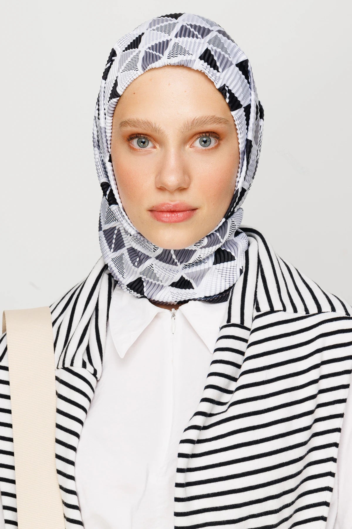 Prizma Desen Pilise Eşarp