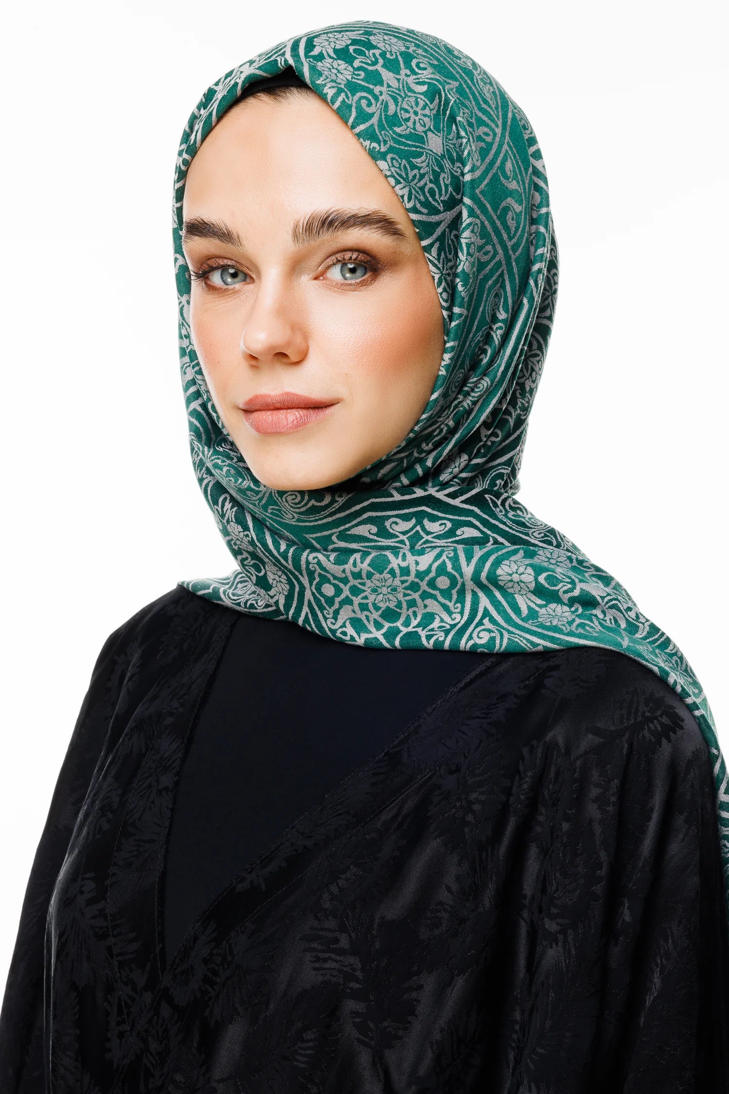 Morocco Desen Çift Taraflı Şal