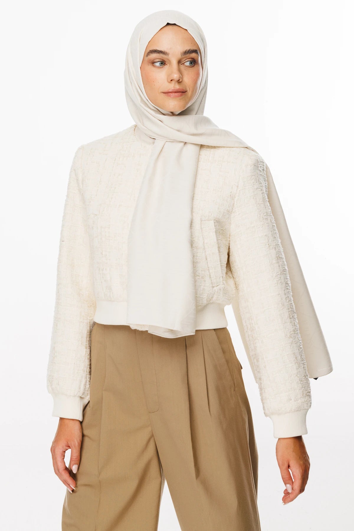 Moon Is Desen Jakar Şal