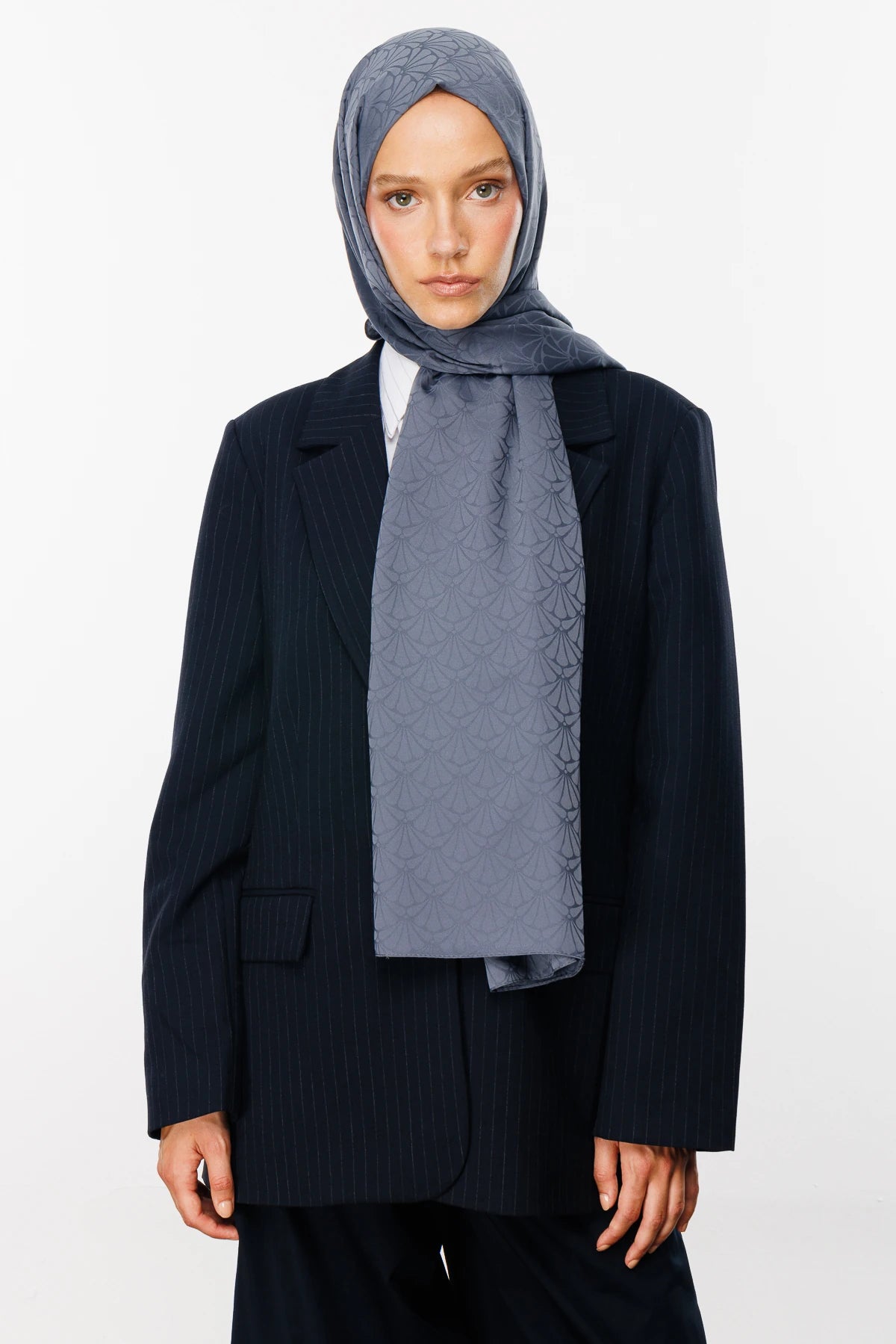 Lotus Desen İpeksi Jakar Şal